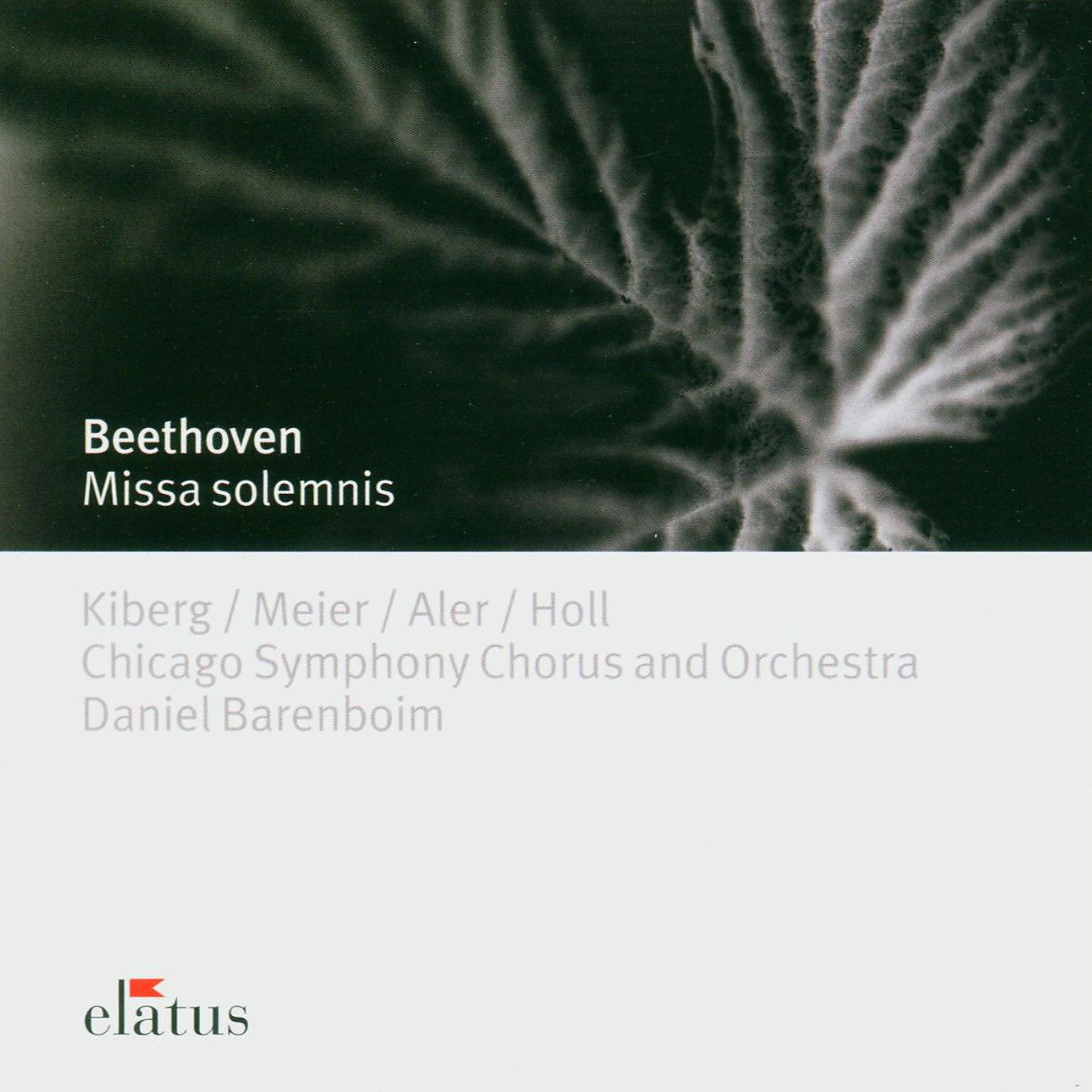Постер альбома Beethoven : Missa Solemnis  -  Elatus