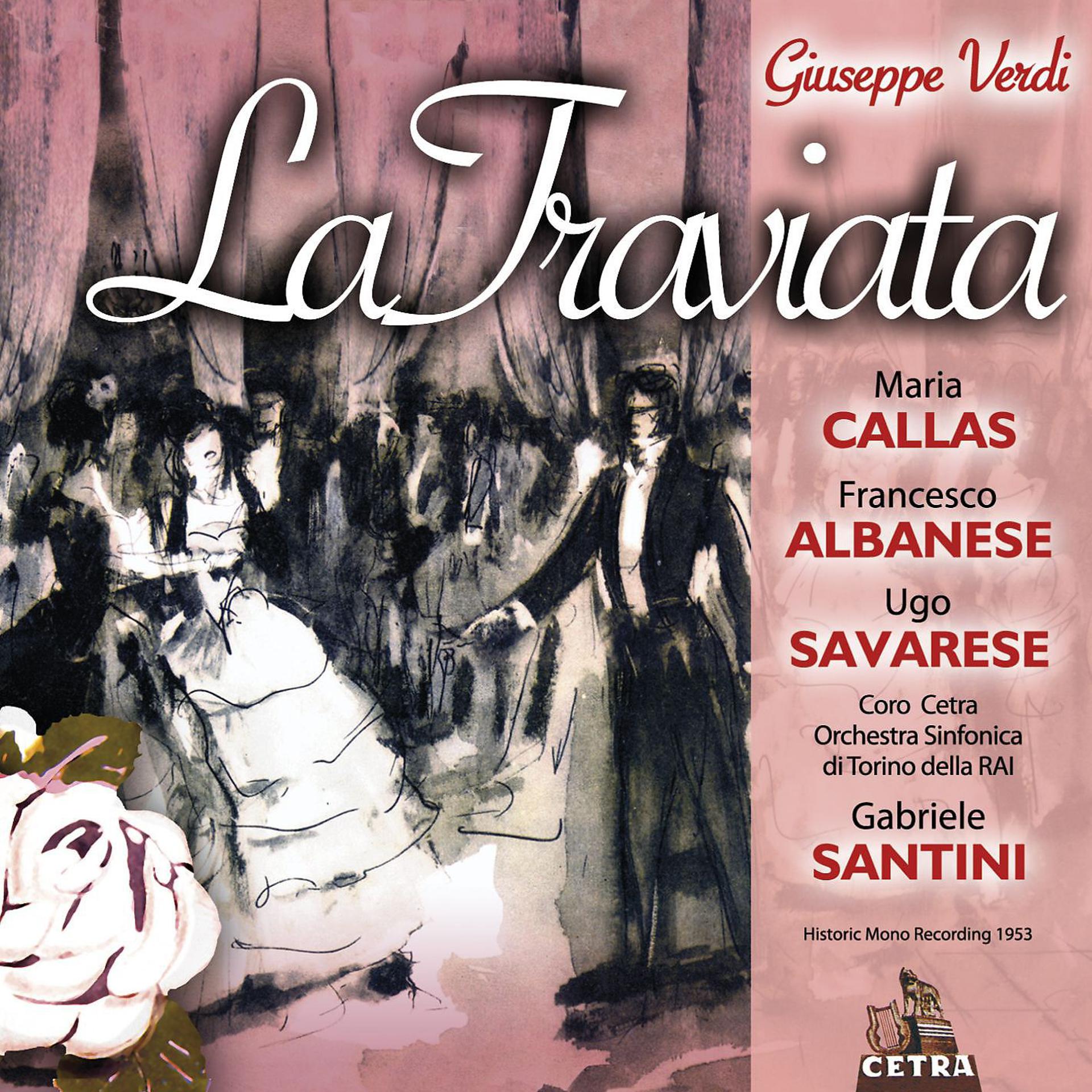 Постер альбома Cetra Verdi Collection: La traviata