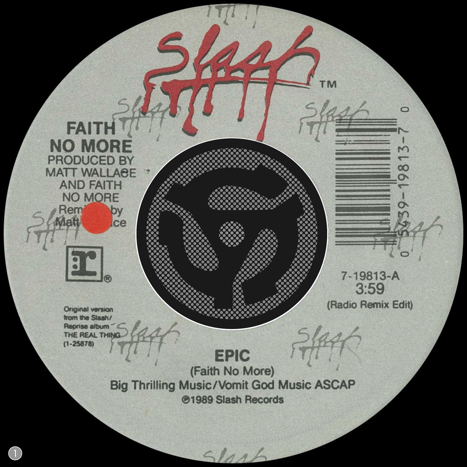 Постер альбома Epic (Radio Remix Edit) / Edge of the World (45 Version)