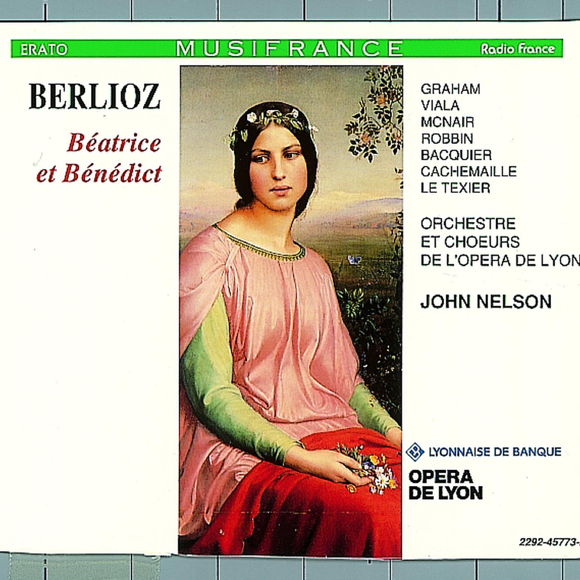 Постер альбома Berlioz : Béatrice et Bénédict