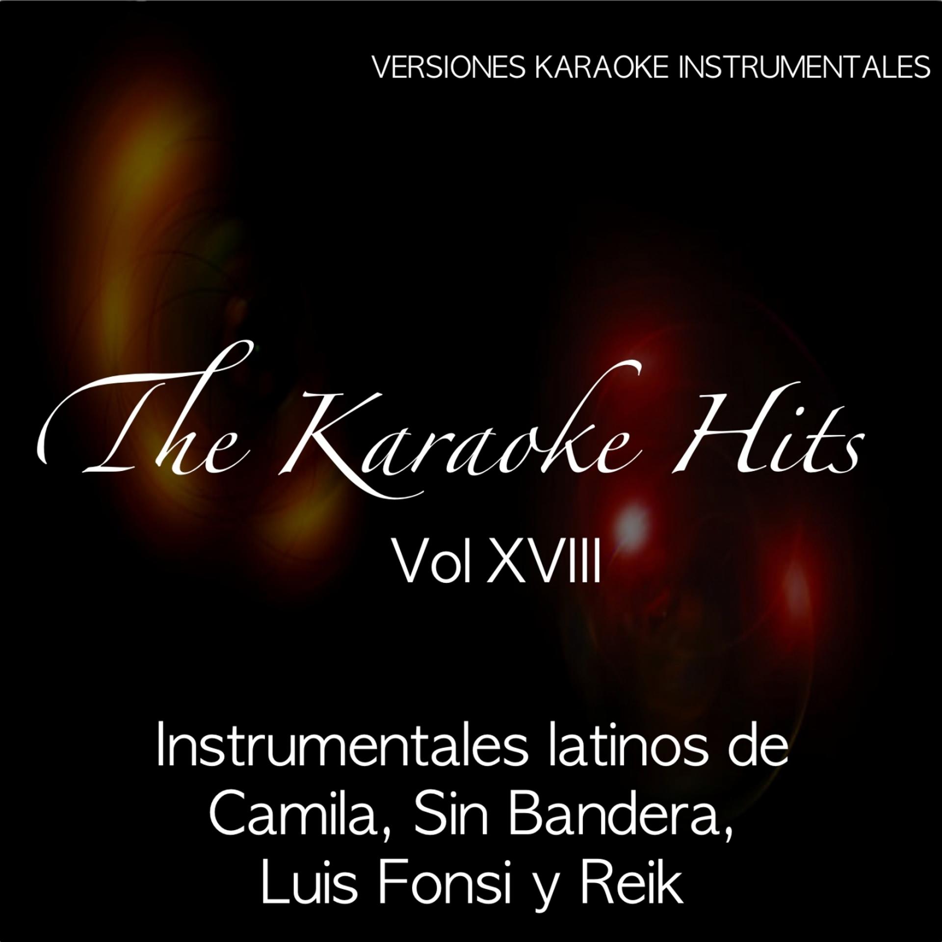 Постер альбома The Karaoke Hits, Vol. 18: Hits Latinos