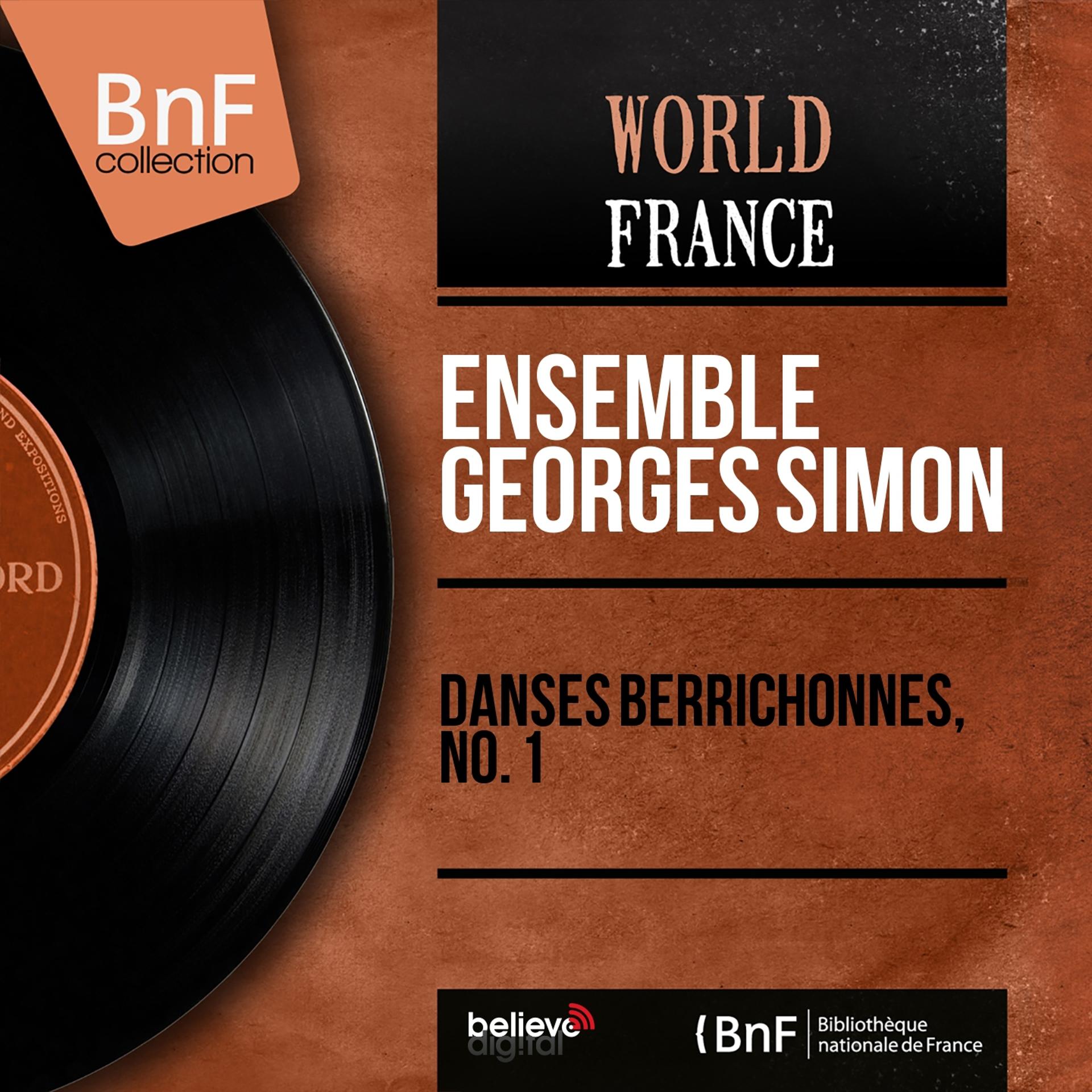 Постер альбома Danses berrichonnes, no. 1 (Mono Version)