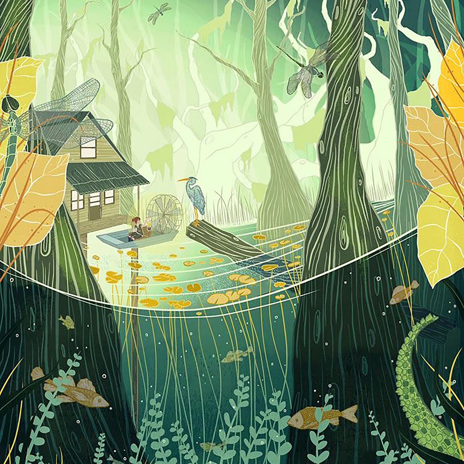 Постер альбома Экологичная, медитативная сказка - говорящий лес