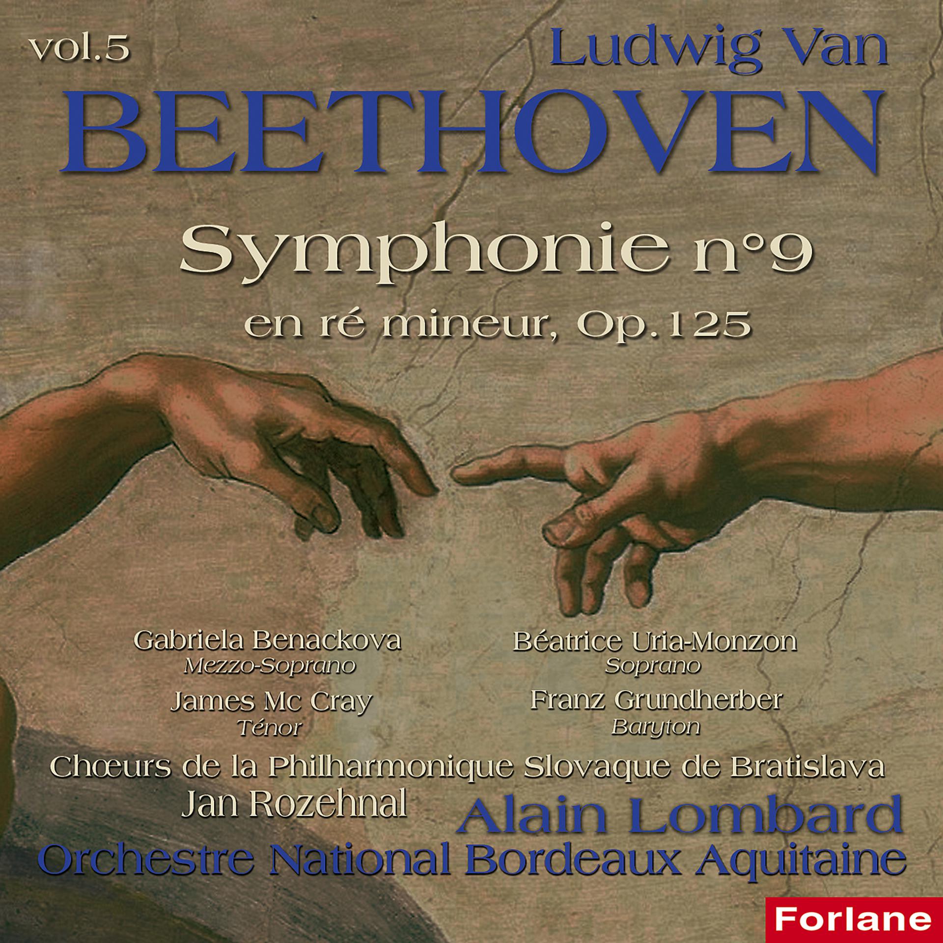 Постер альбома Beethoven: Symphonie No. 9 in D Minor, Op. 125