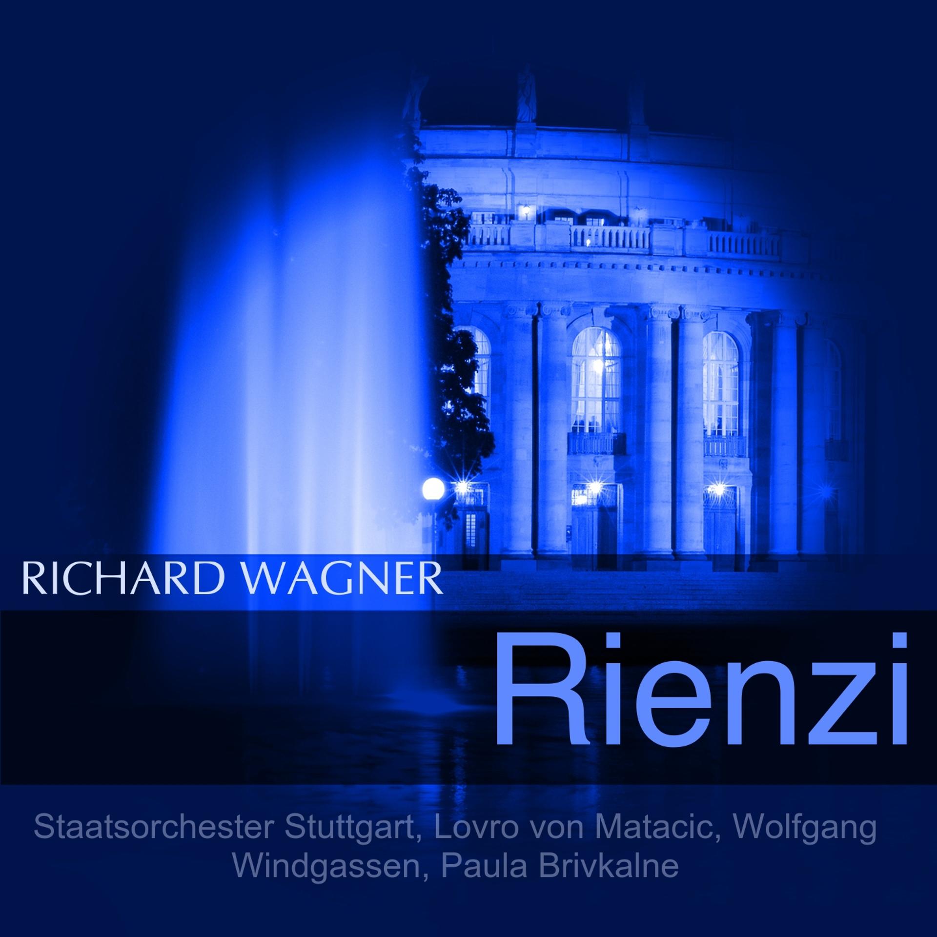 Постер альбома Wagner: Rienzi