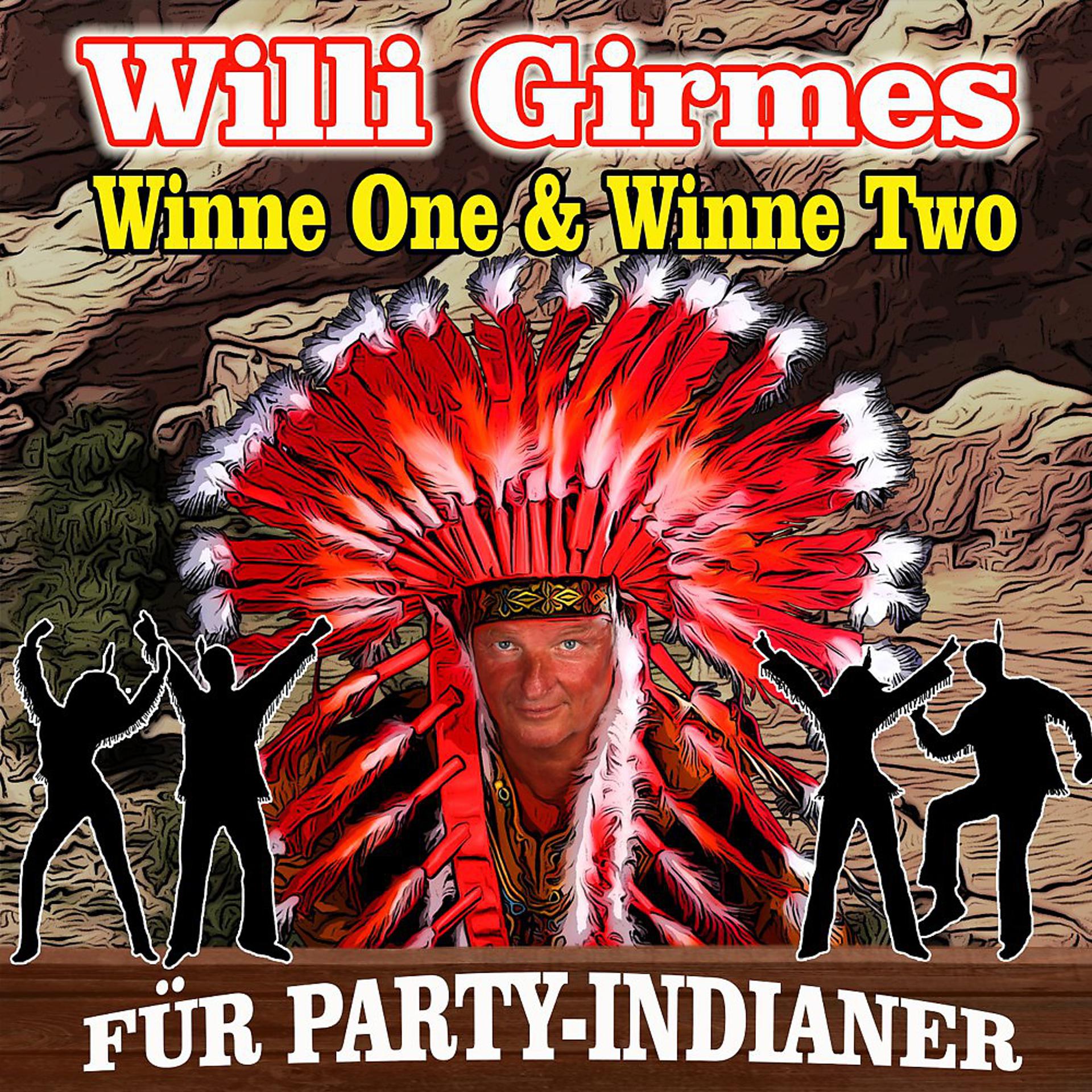 Постер альбома Winne One & Winne Two für Party-Indianer