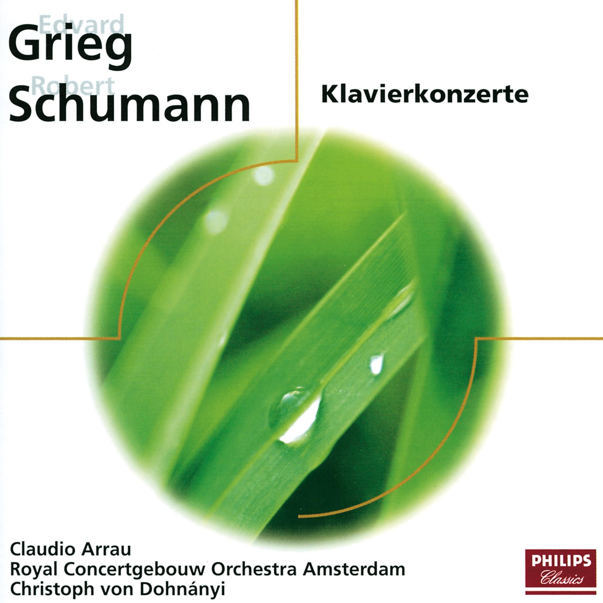 Постер альбома Schumann, Grieg: Klavierkonzerte