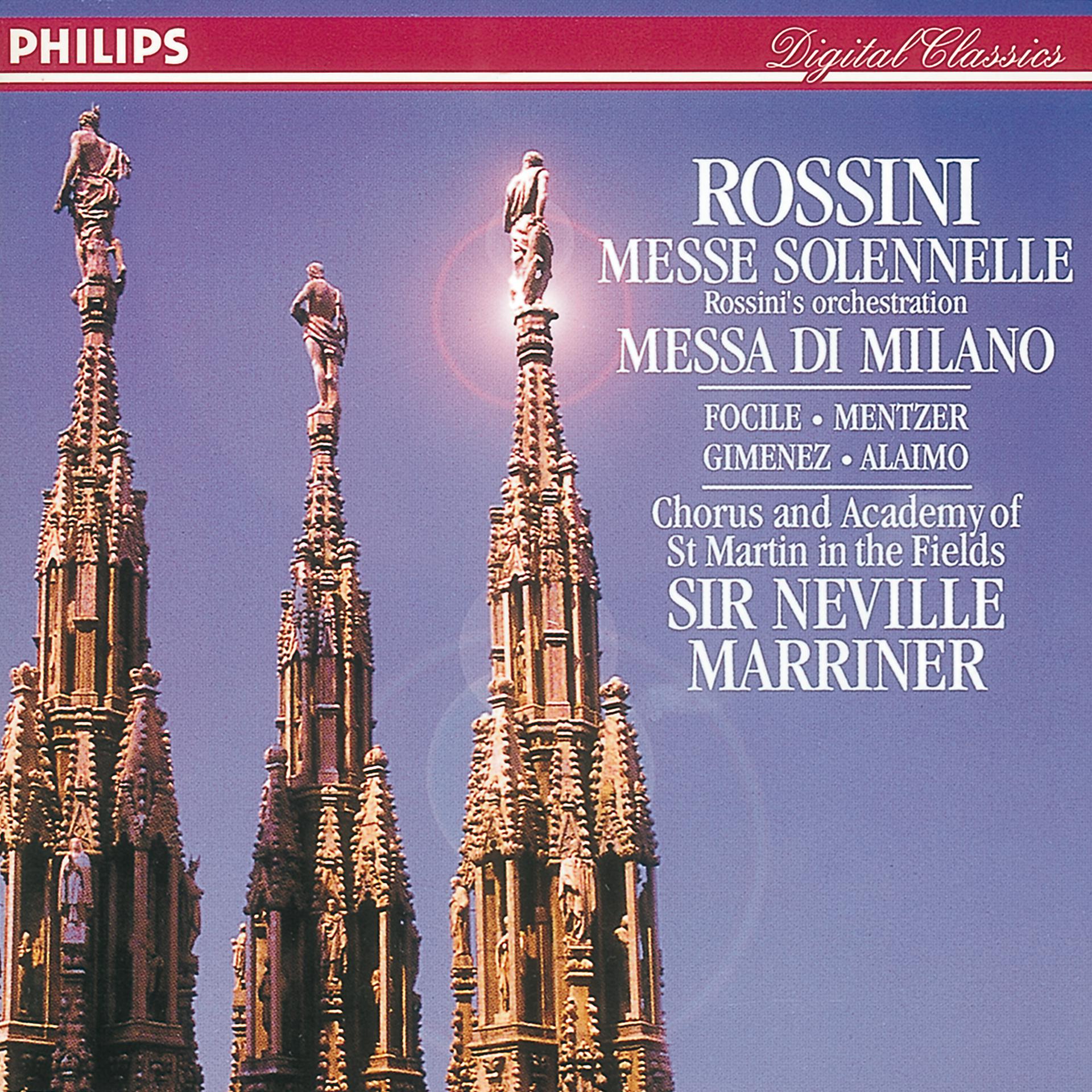 Постер альбома Rossini: Petite Messe solennelle; Messa di Milano