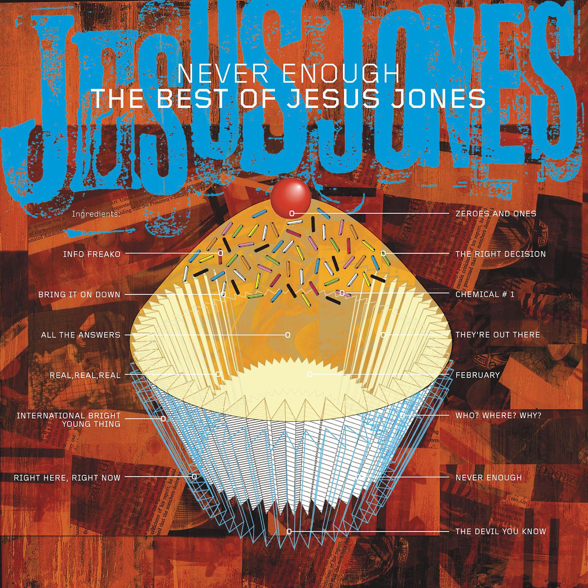 Постер альбома Never Enough - The Best Of Jesus Jones