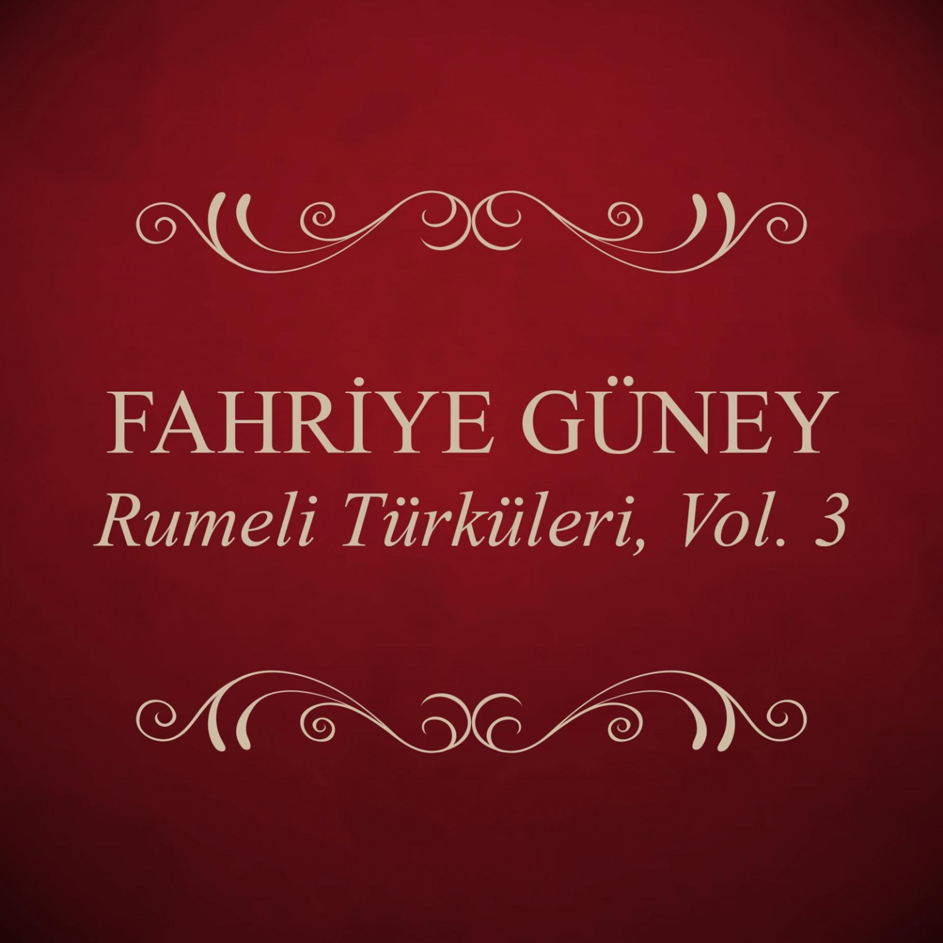 Постер альбома Rumeli Türküleri, Vol. 3