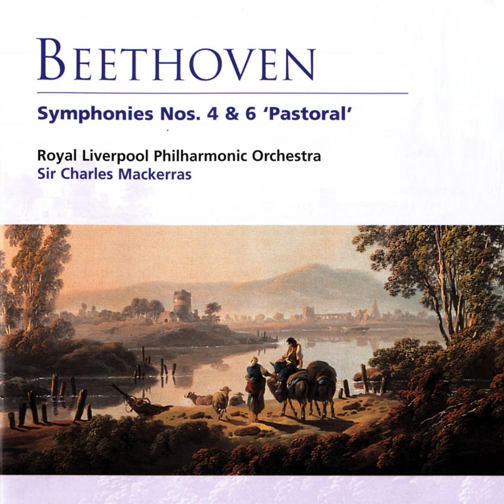 Постер альбома Beethoven Symphonies Nos. 4 & 6 'Pastoral'