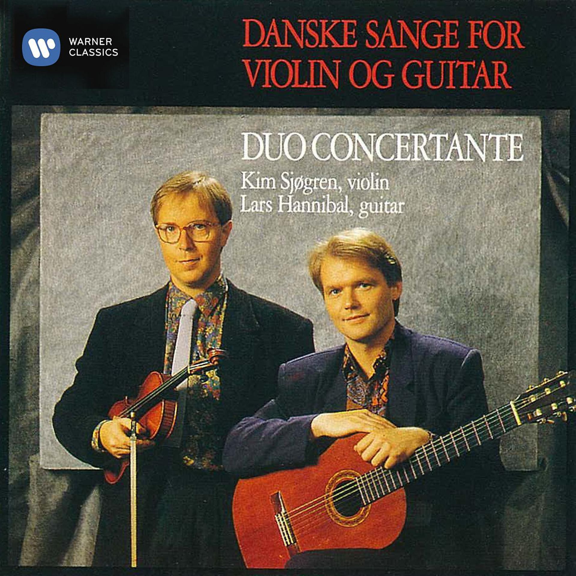 Постер альбома Danske Sange For Violin Og Guitar