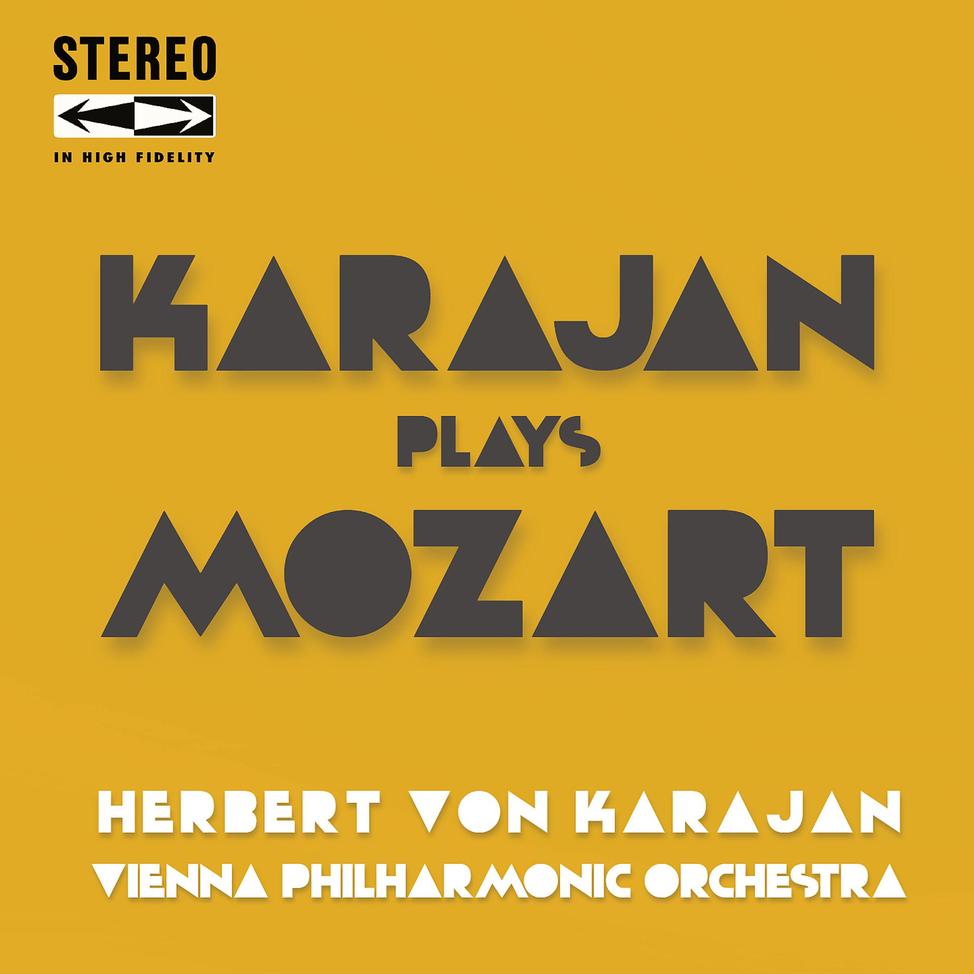Постер альбома Karajan Plays Mozart