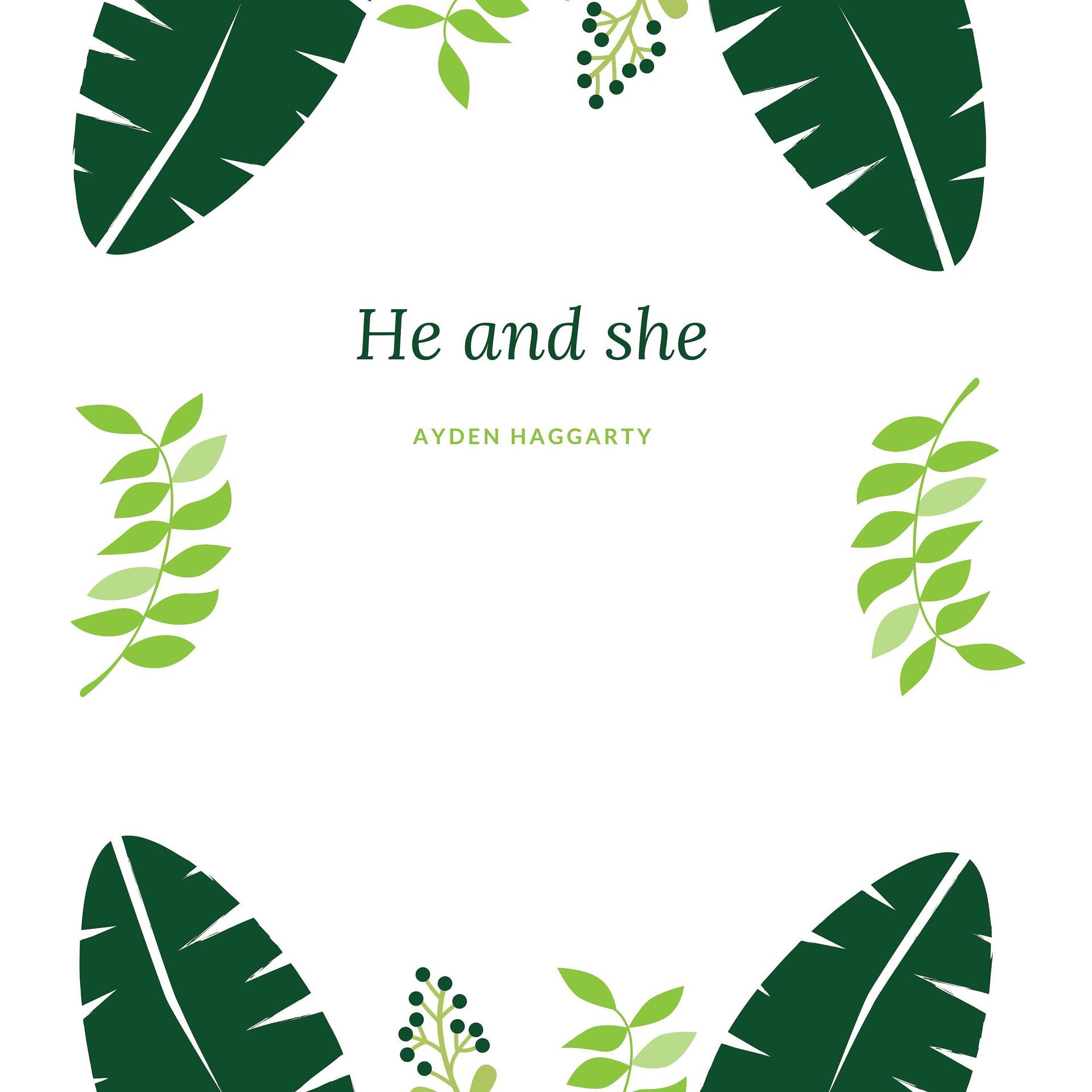 Постер альбома He and She
