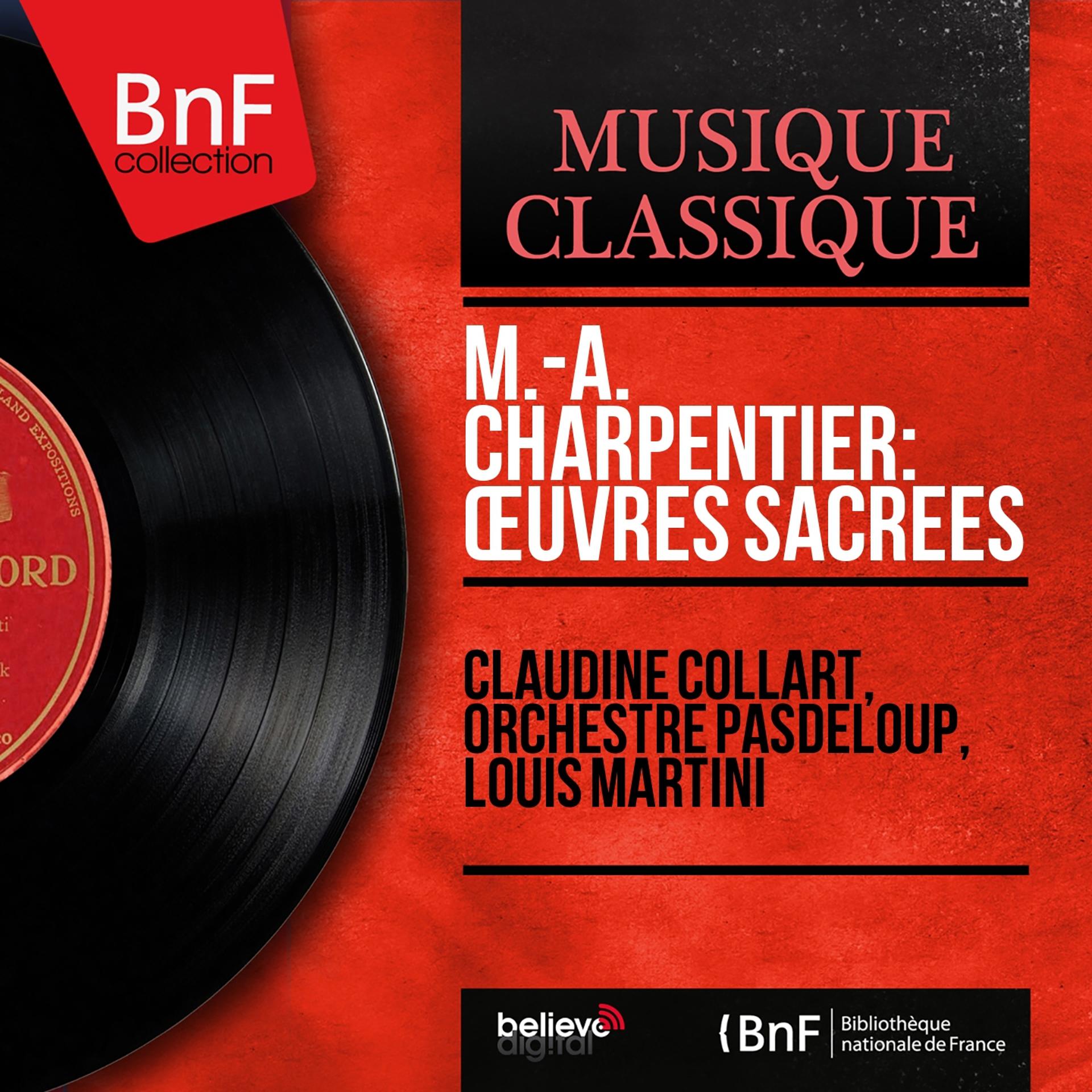 Постер альбома M.-A. Charpentier: Œuvres sacrées (Mono Version)