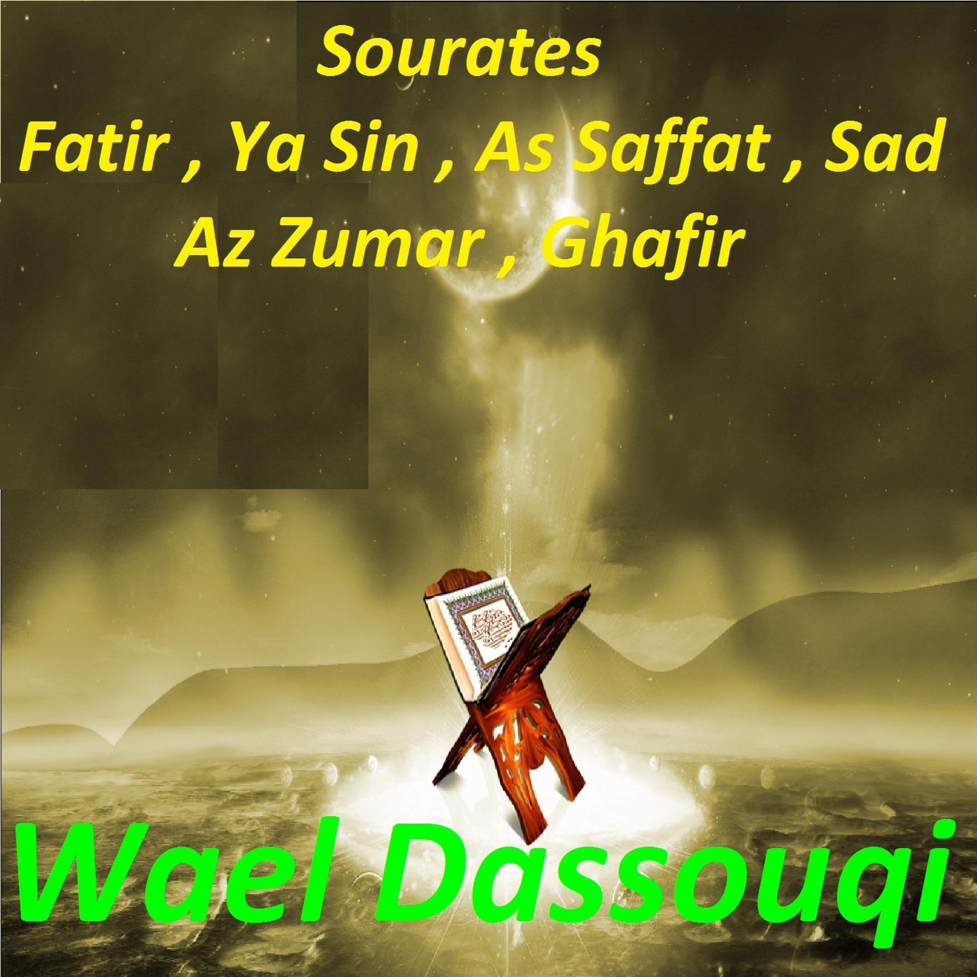 Постер альбома Sourates Fatir, Ya Sin, As Saffat, Sad, Az Zumar, Ghafir