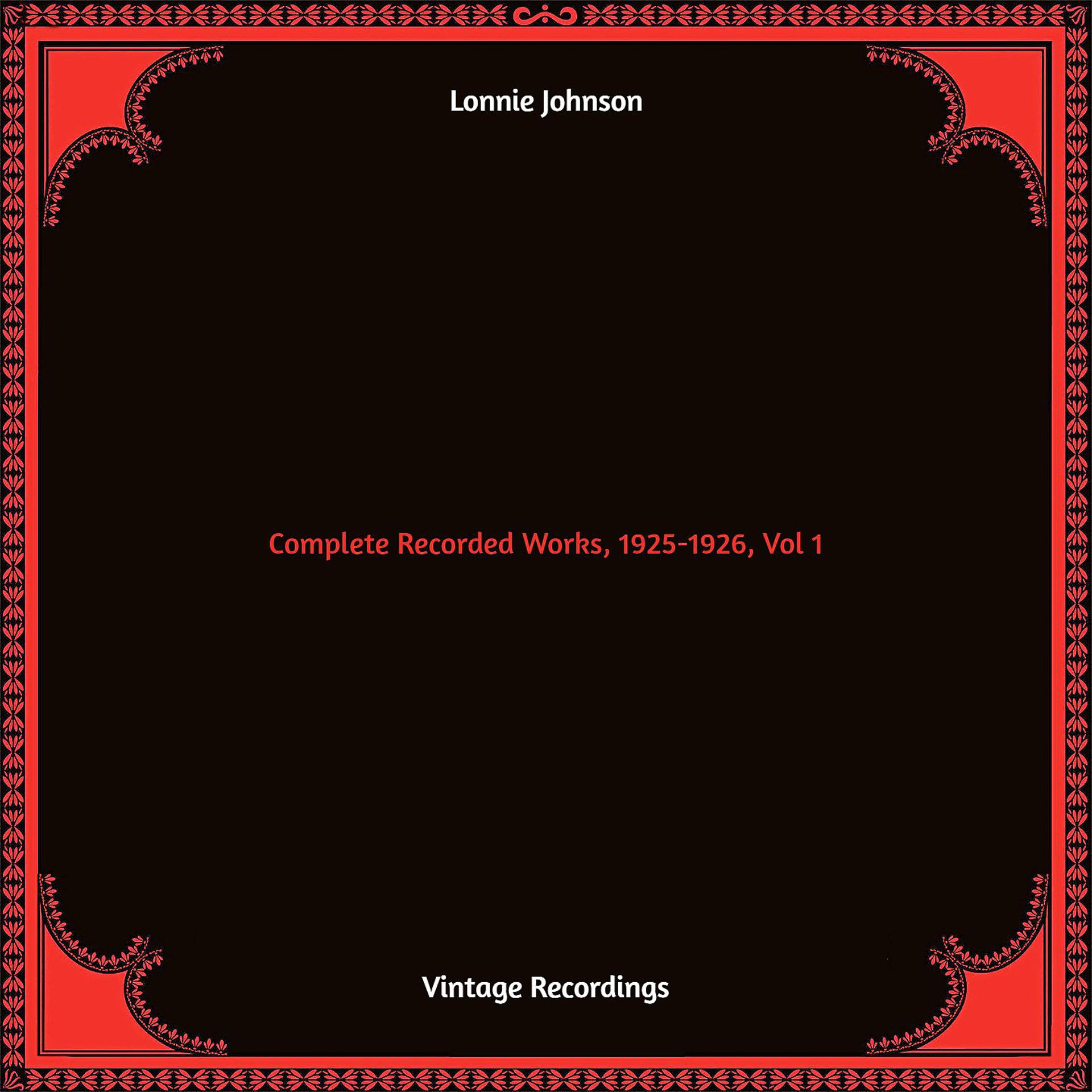 Постер альбома Complete Recorded Works, 1925-1926, Vol. 1