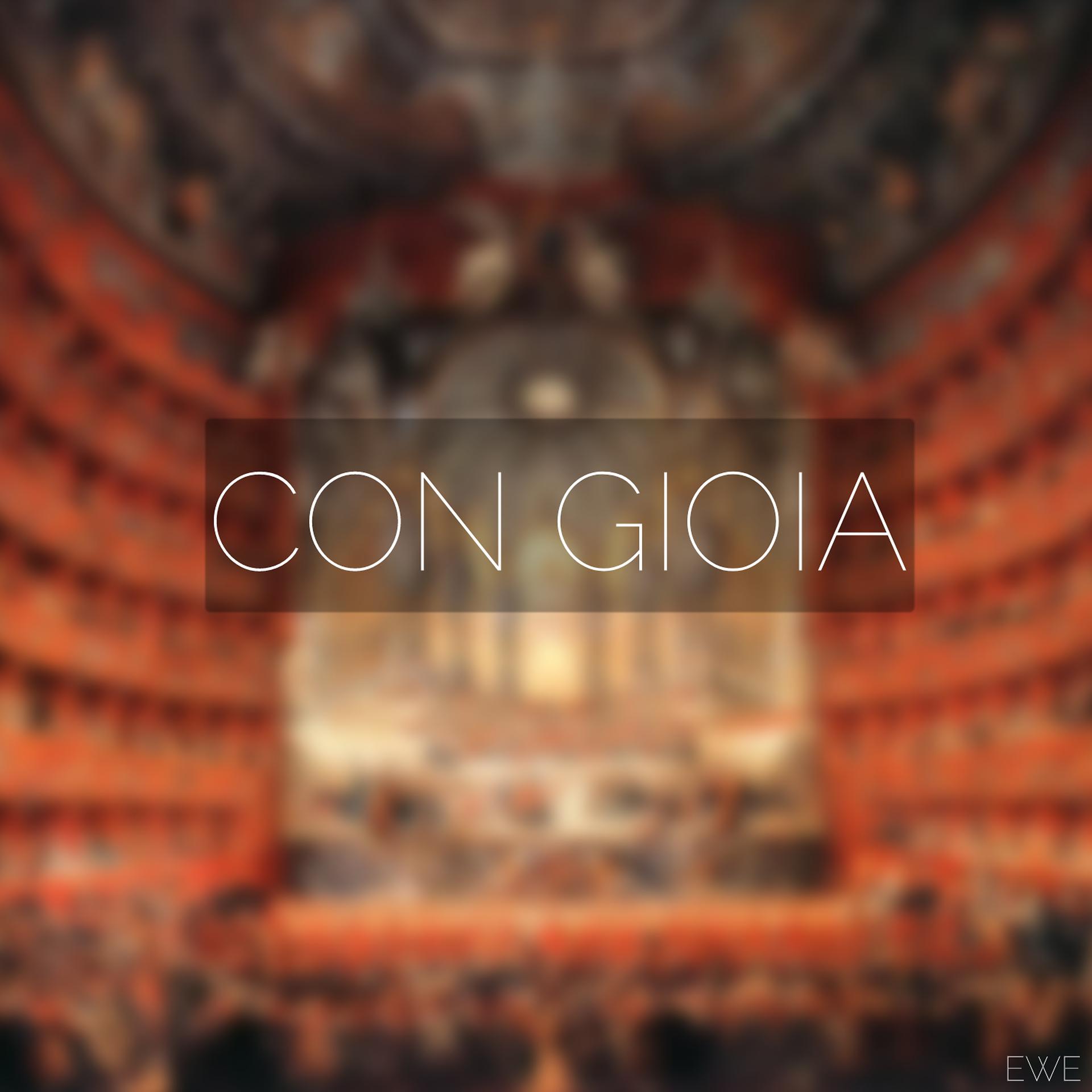 Постер альбома Con Gioia