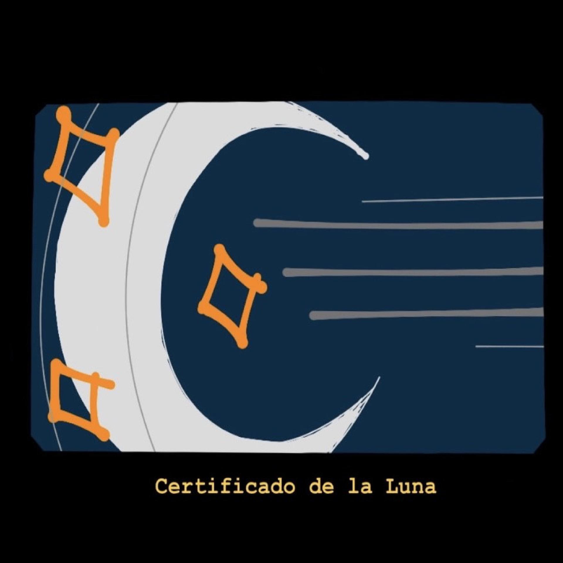Постер альбома Certificado de la Luna