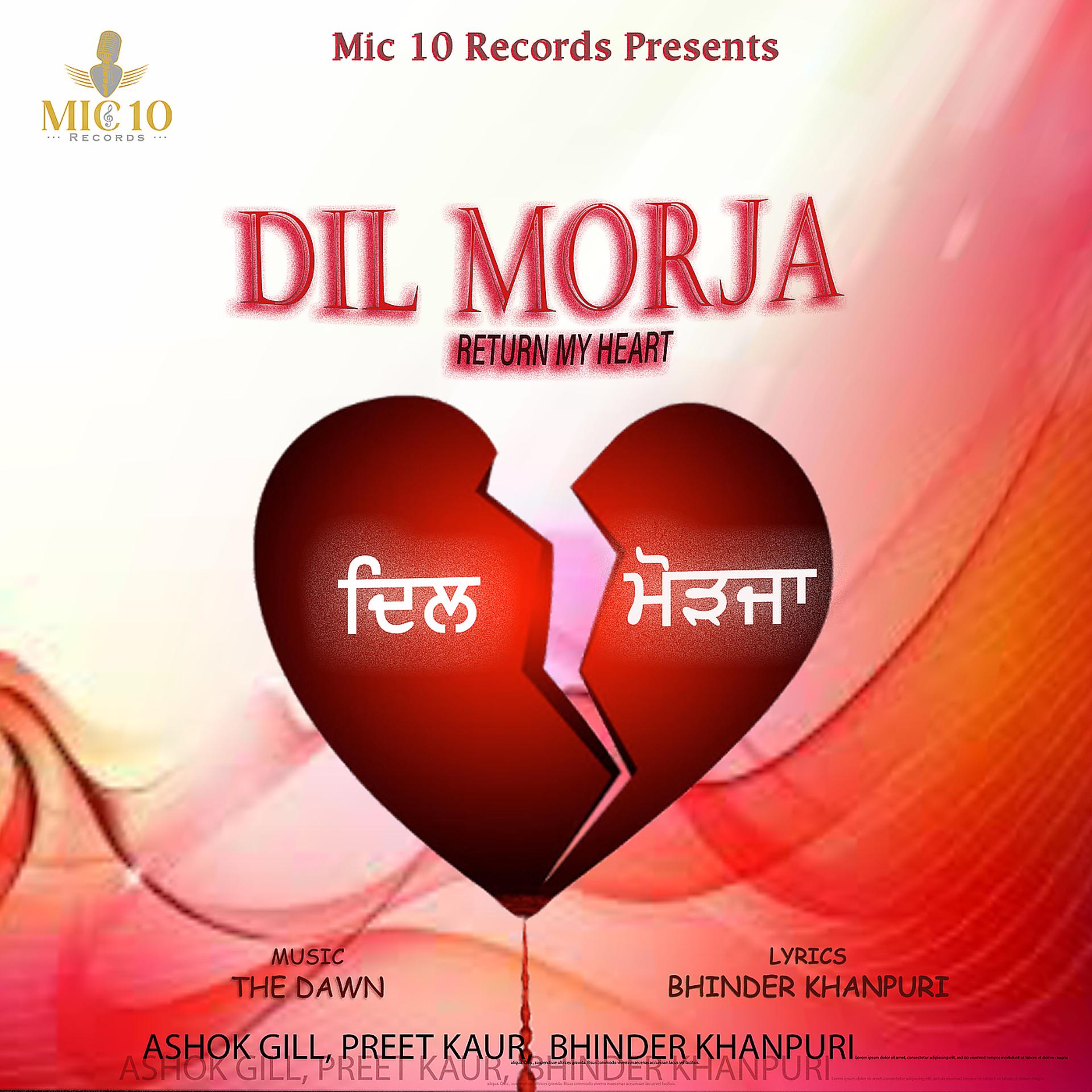 Постер альбома Dil Morja ( Return My Heart)