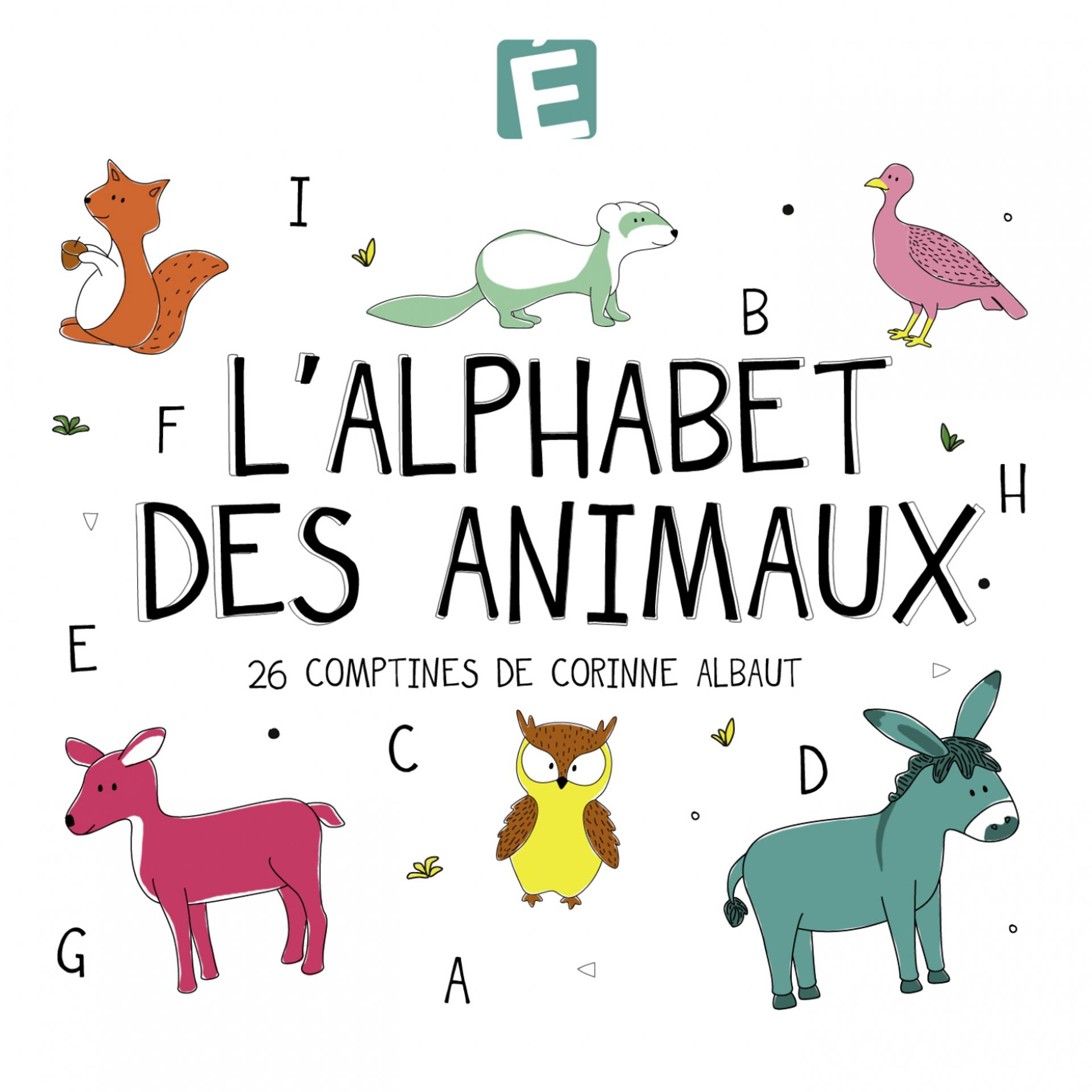 Постер альбома L'alphabet des animaux (26 comptines de Corinne Albaut)