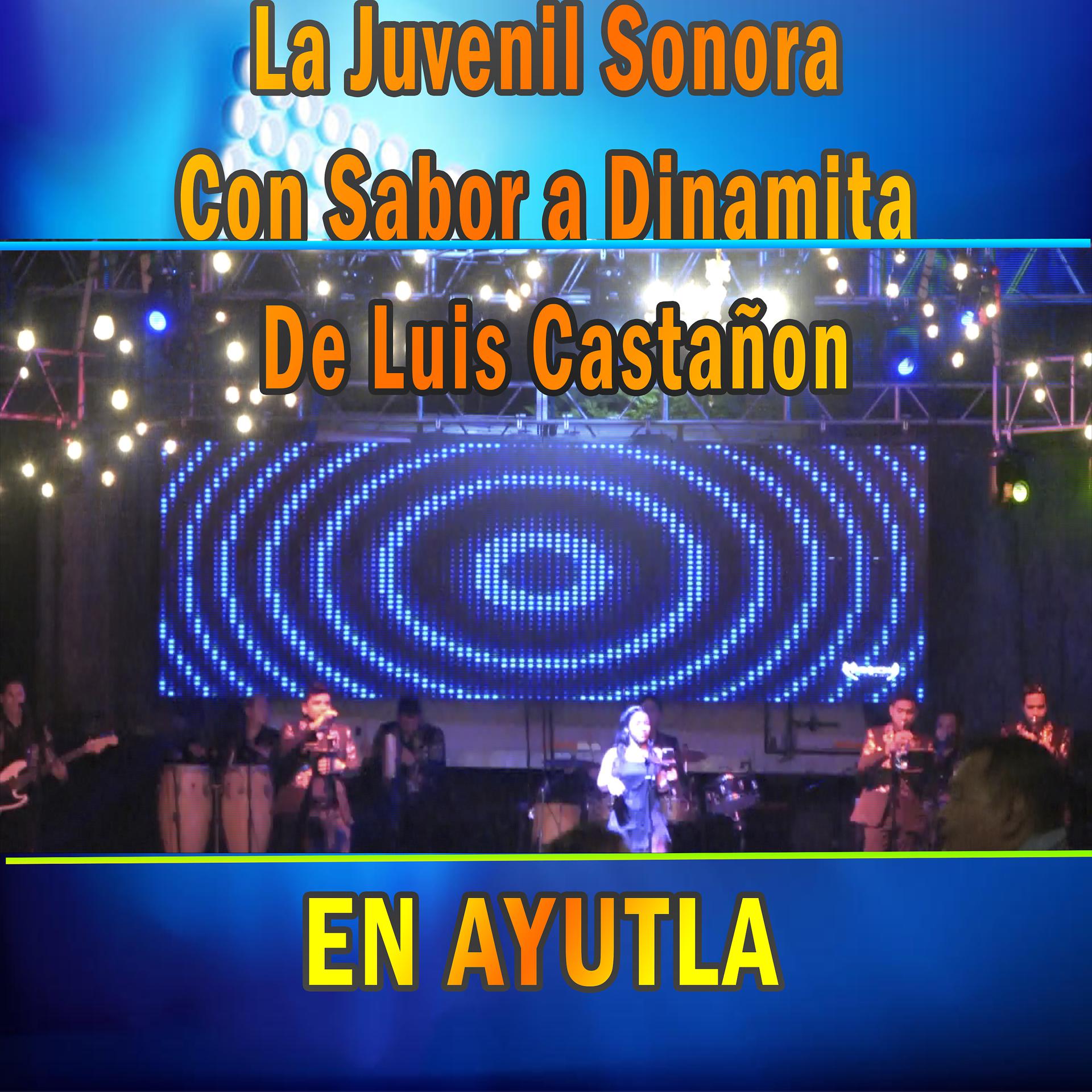 Постер альбома La Juvenil Sonora Con Sabor a Dinamita de Luis Castañón en Ayutla
