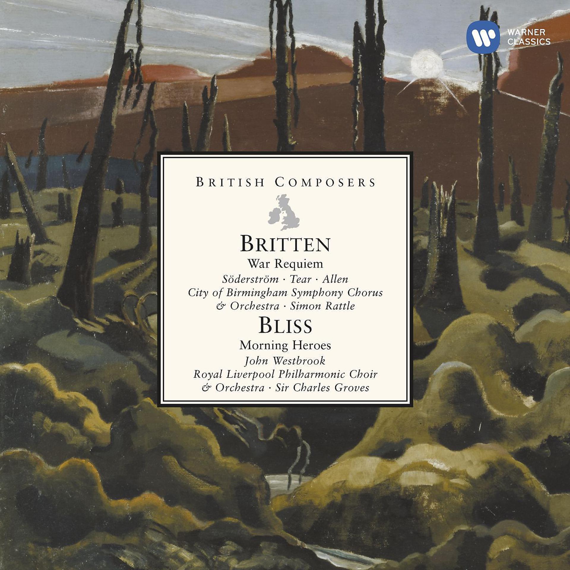 Постер альбома Britten: War Requiem & Bliss: Morning Heroes