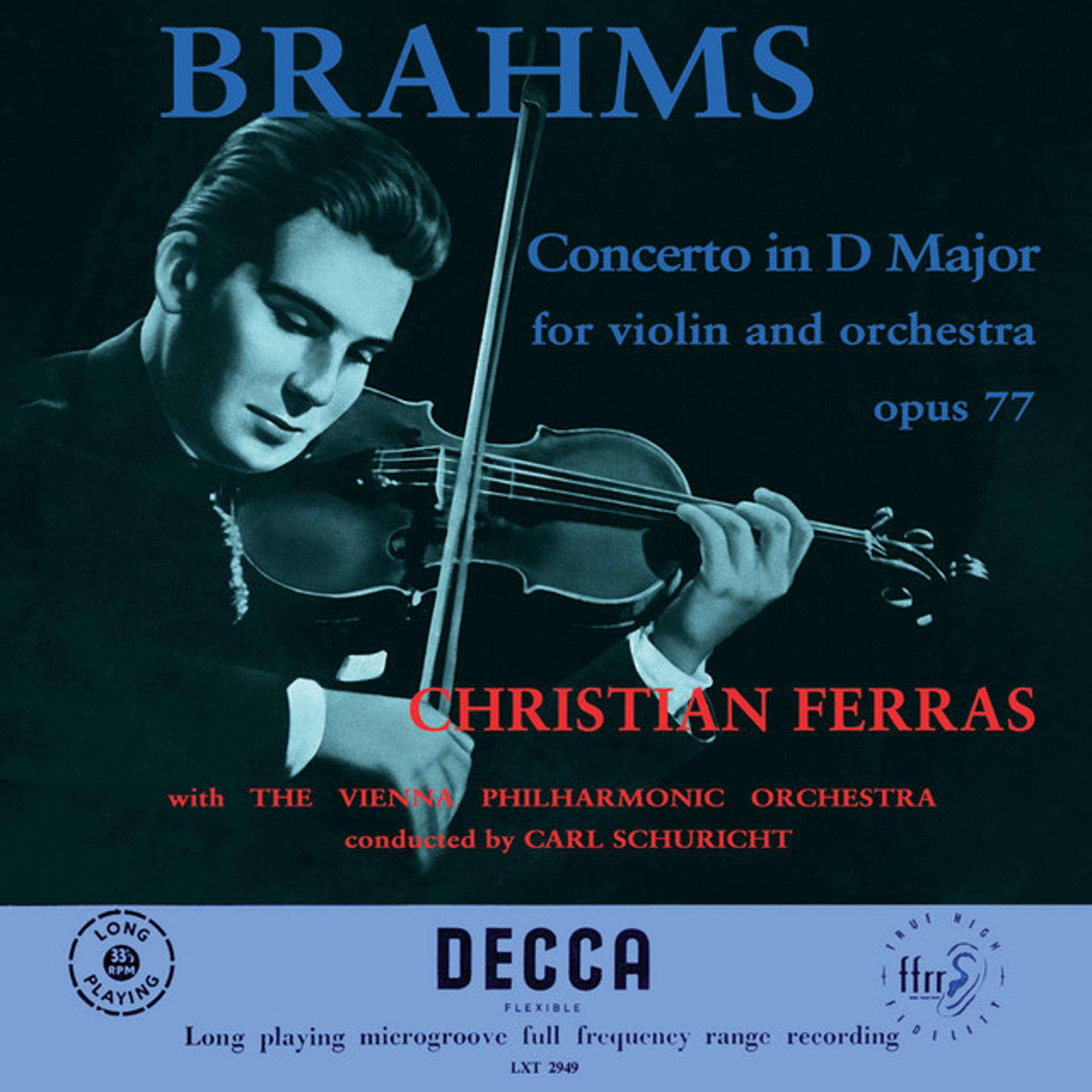 Постер альбома Violin Concerto in D Major, Op. 77 (Christian Ferras Edition, Vol. 7)