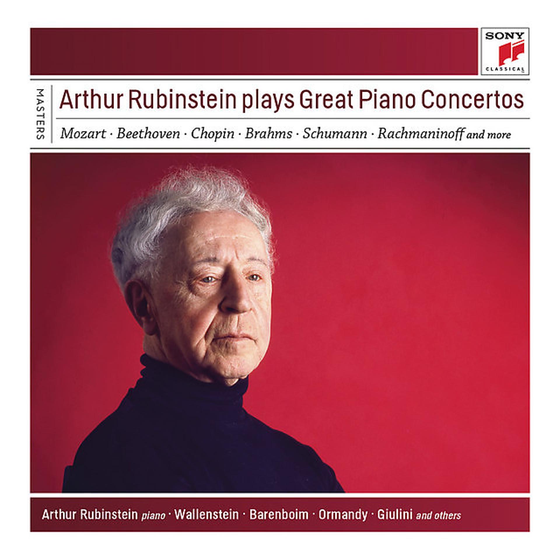 Постер альбома Arthur Rubinstein Plays Great Piano Concertos