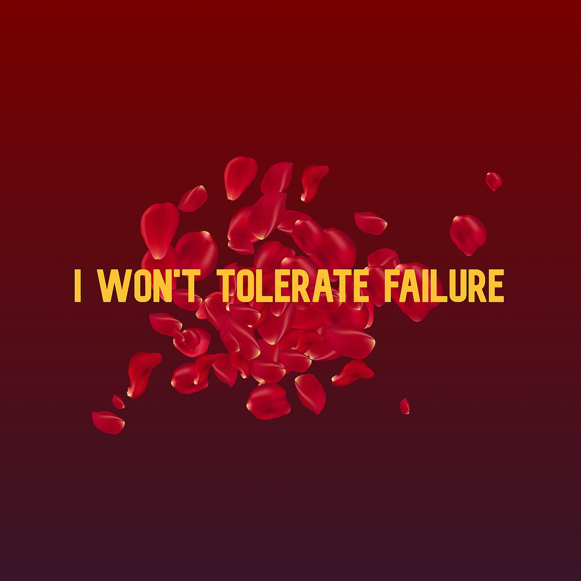Постер альбома I Won't Tolerate Failure