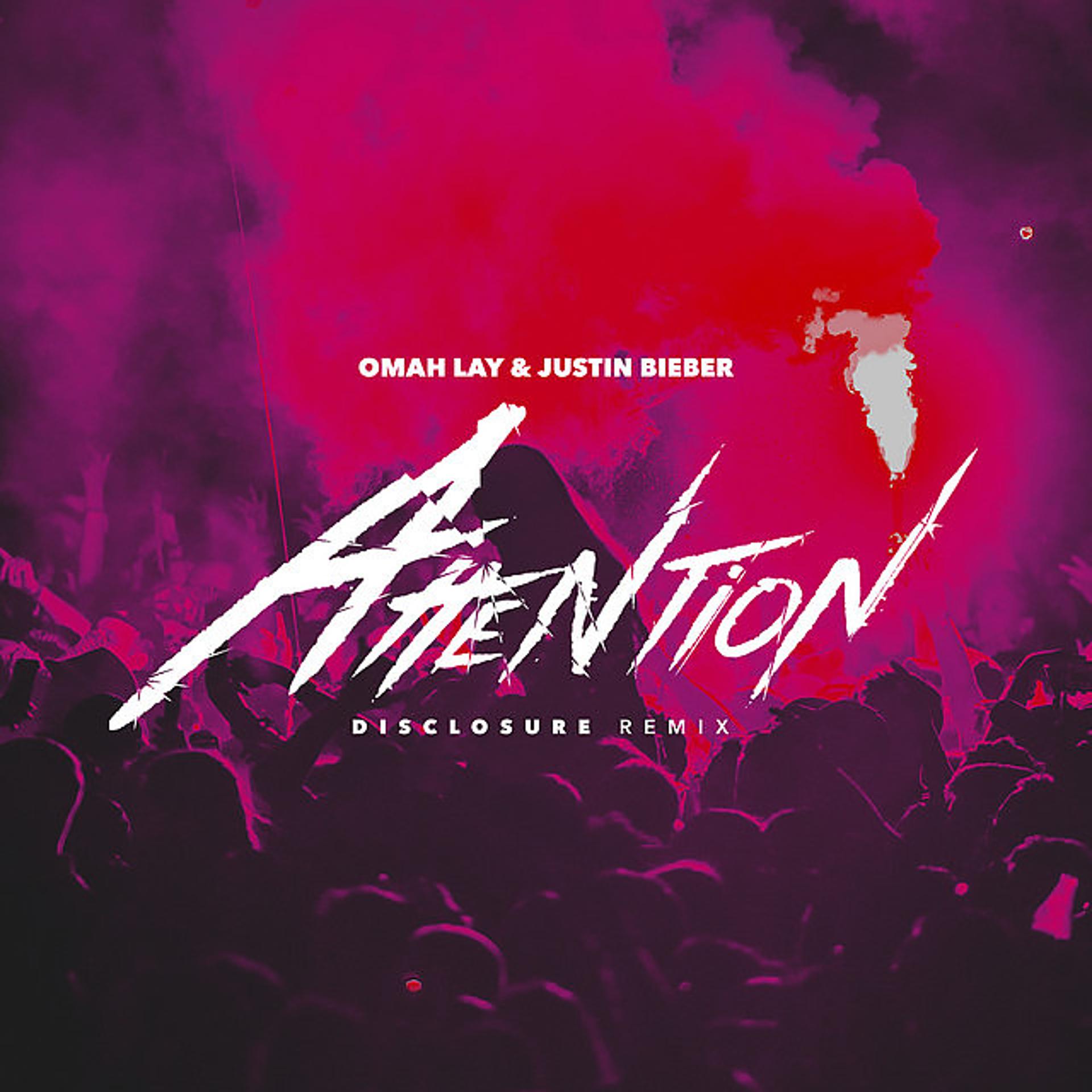 Постер альбома Attention (with Justin Bieber) [Disclosure Remix]