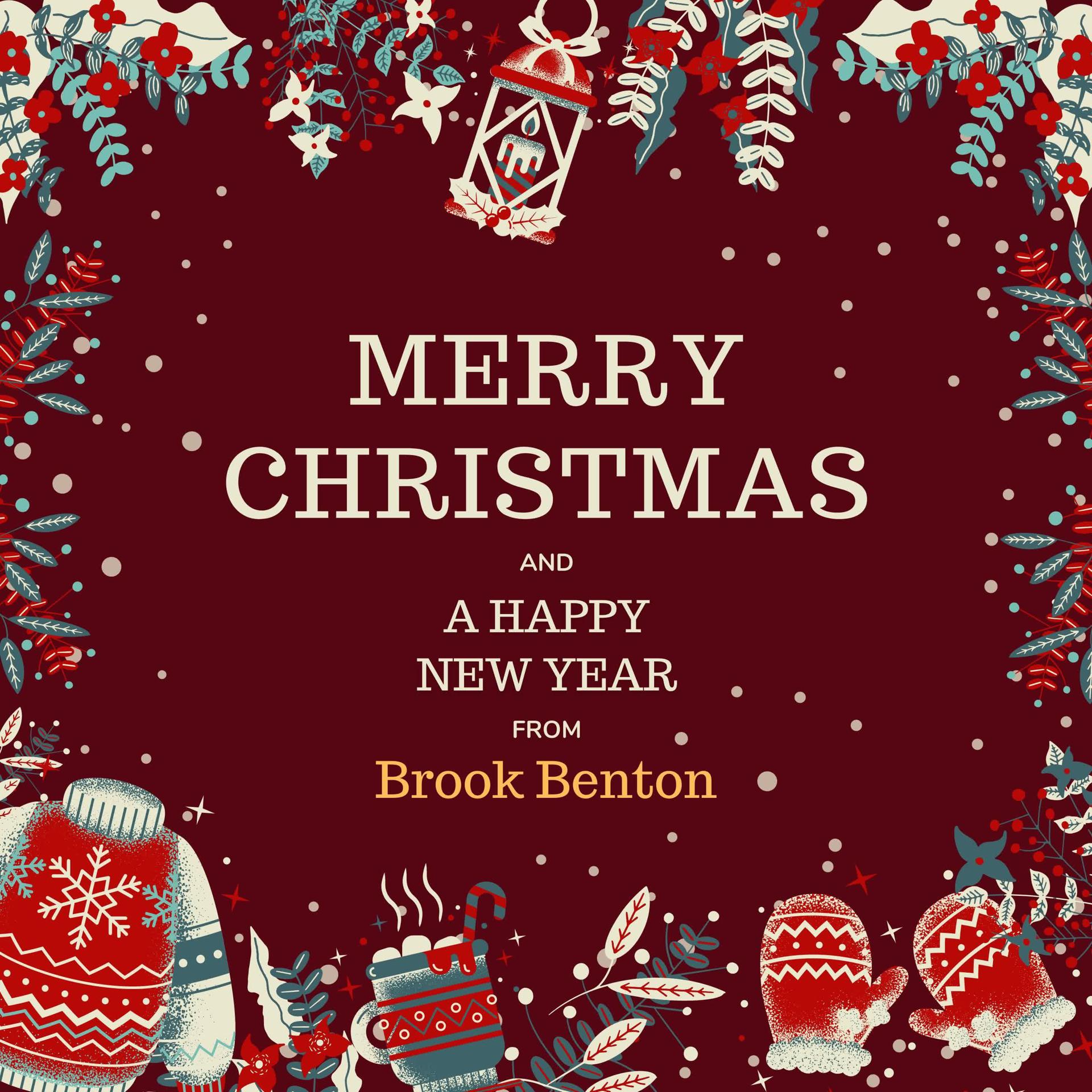Постер альбома Merry Christmas and A Happy New Year from Brook Benton