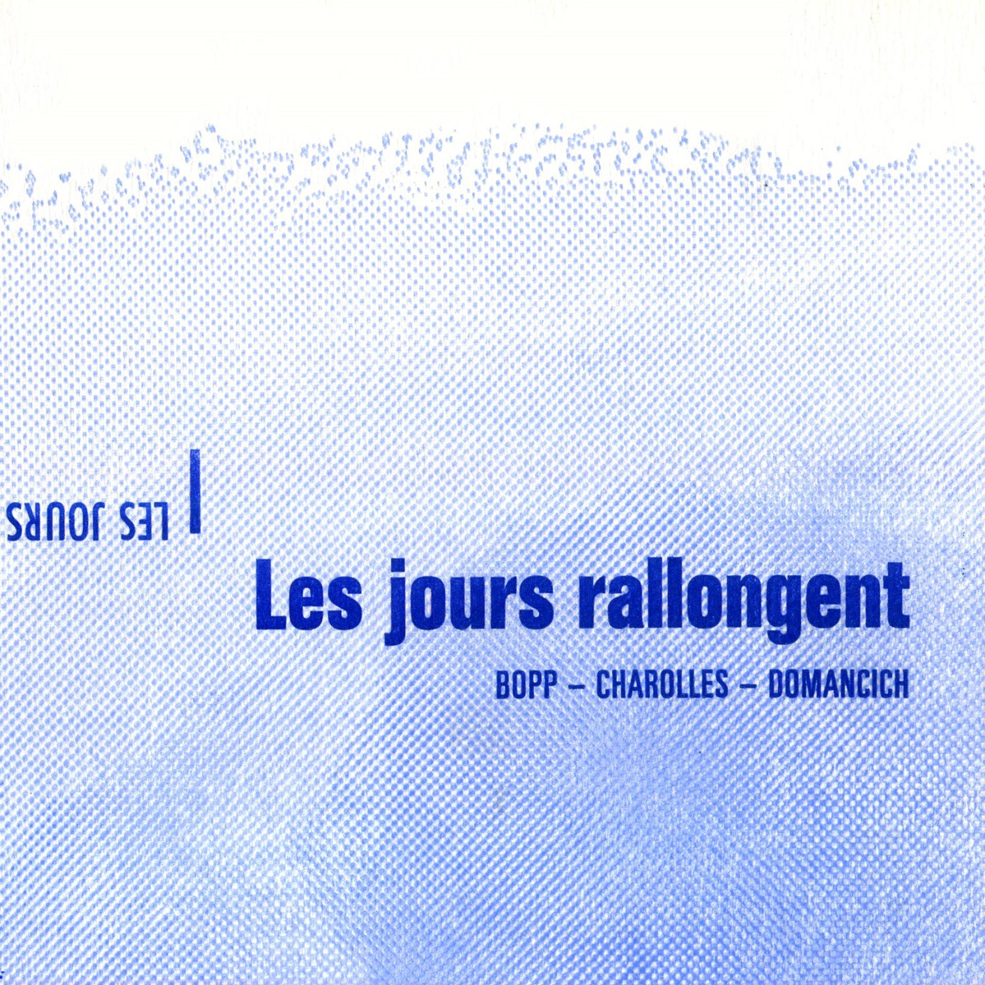Постер альбома Les jours rallongent