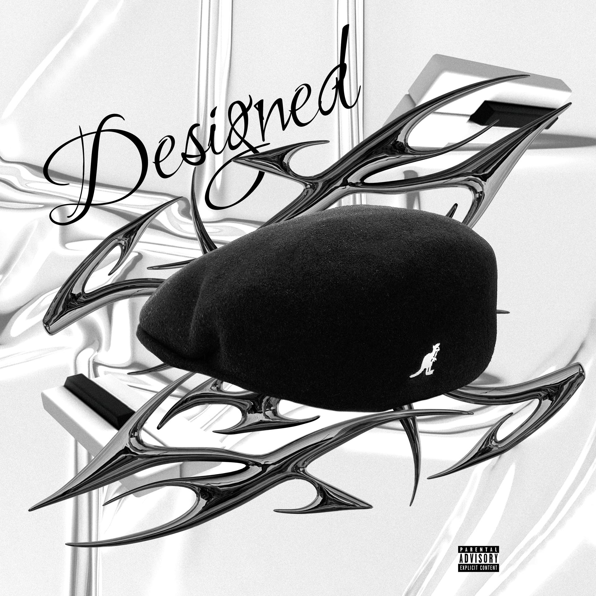 Постер альбома DESIGNED (prod. by vlonekrystalll)