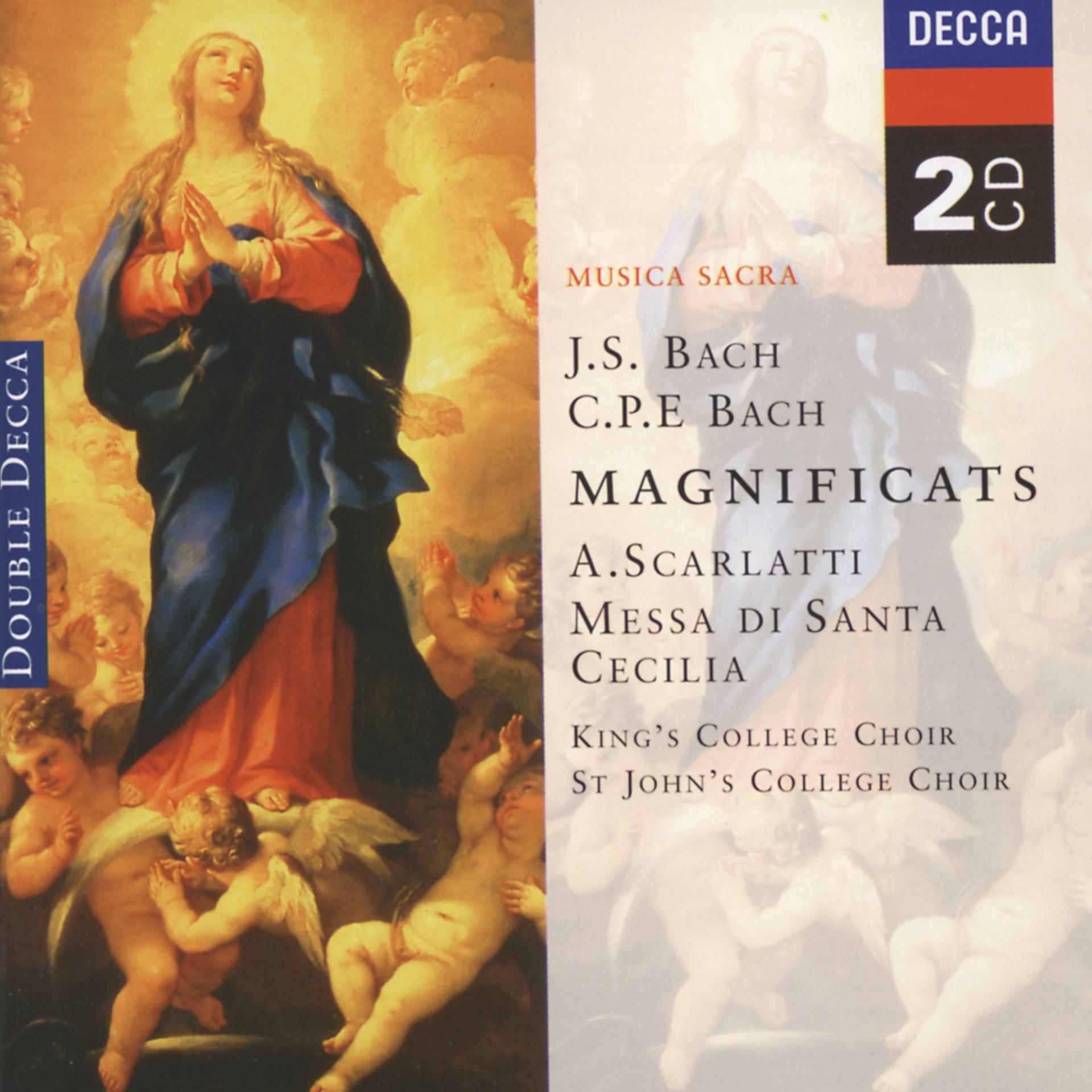 Постер альбома Bach, JS/Bach, CPE: Magnificats/Scarlatti: Messa di Santa Cecilia