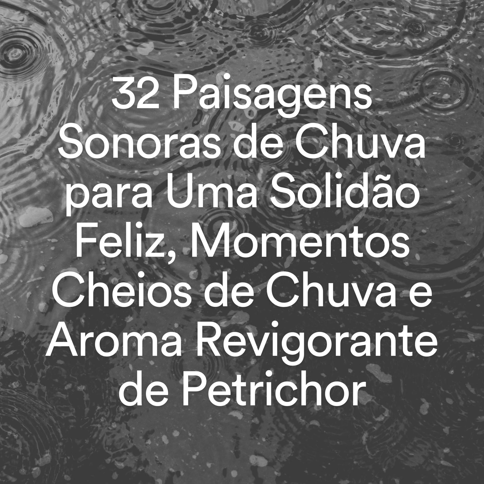 Постер альбома 32 Paisagens Sonoras de Chuva para Uma Solidão Feliz, Momentos Cheios de Chuva e Aroma Revigorante de Petrichor