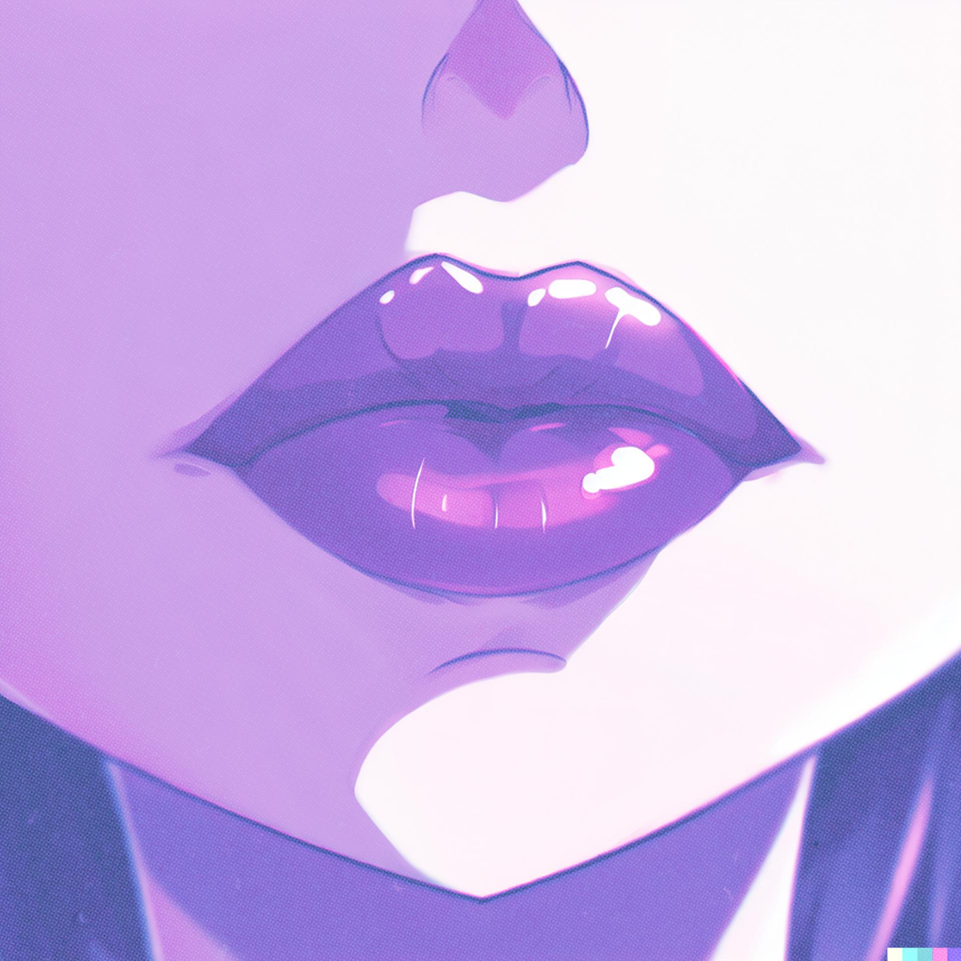 Постер альбома One Kiss (Slowed + Reverb) - One Kiss Is All It Takes, Falling in Love with Me