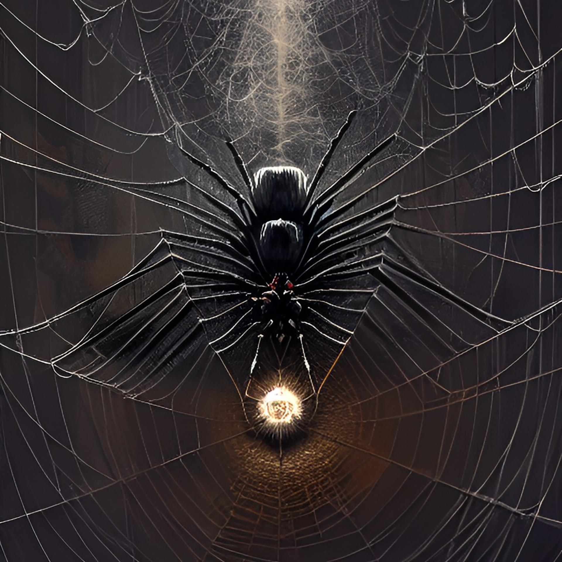 Постер альбома паук