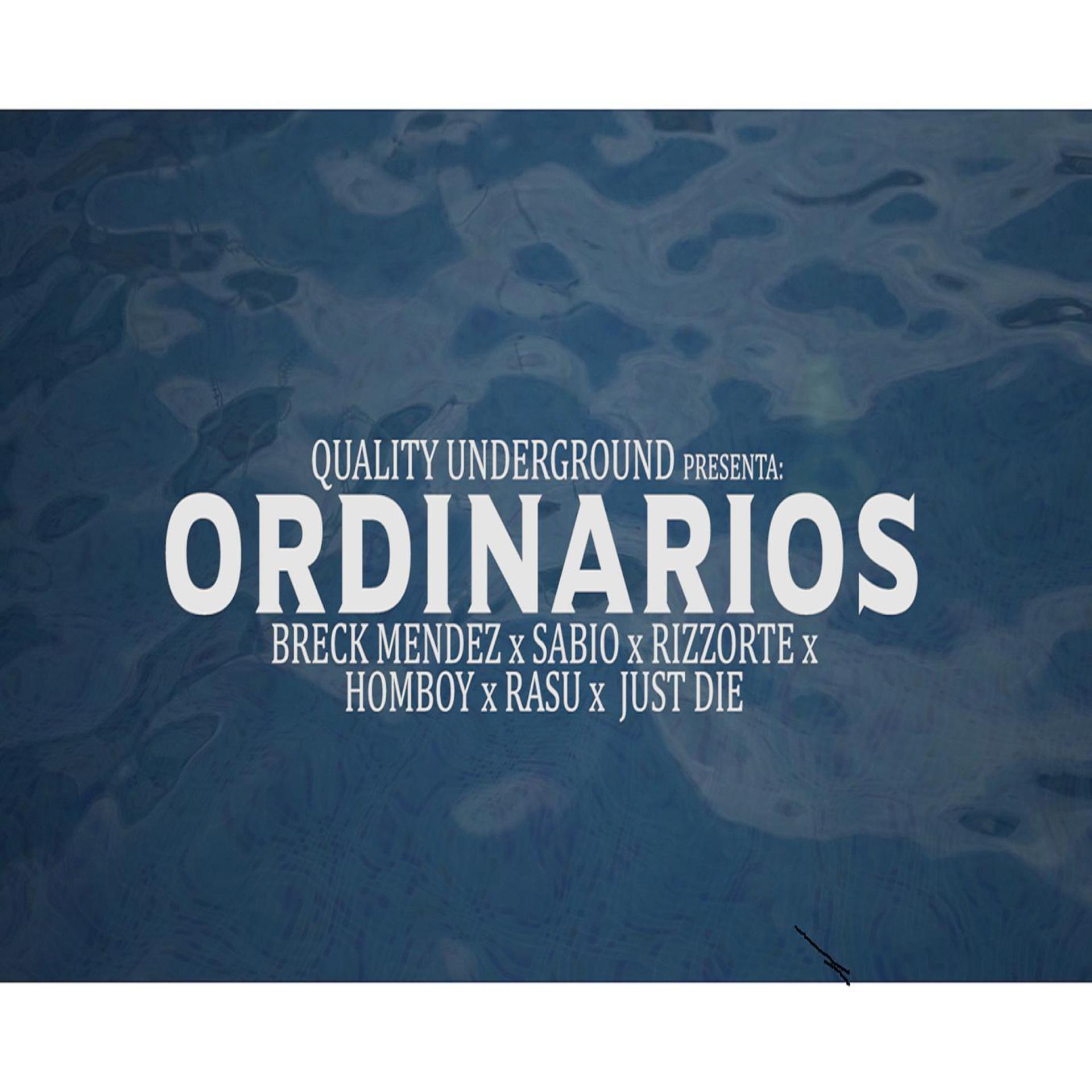 Постер альбома ORDINARIOS (feat. RIZZORTE,SABIO,HOMBOY,RASU & DIE)