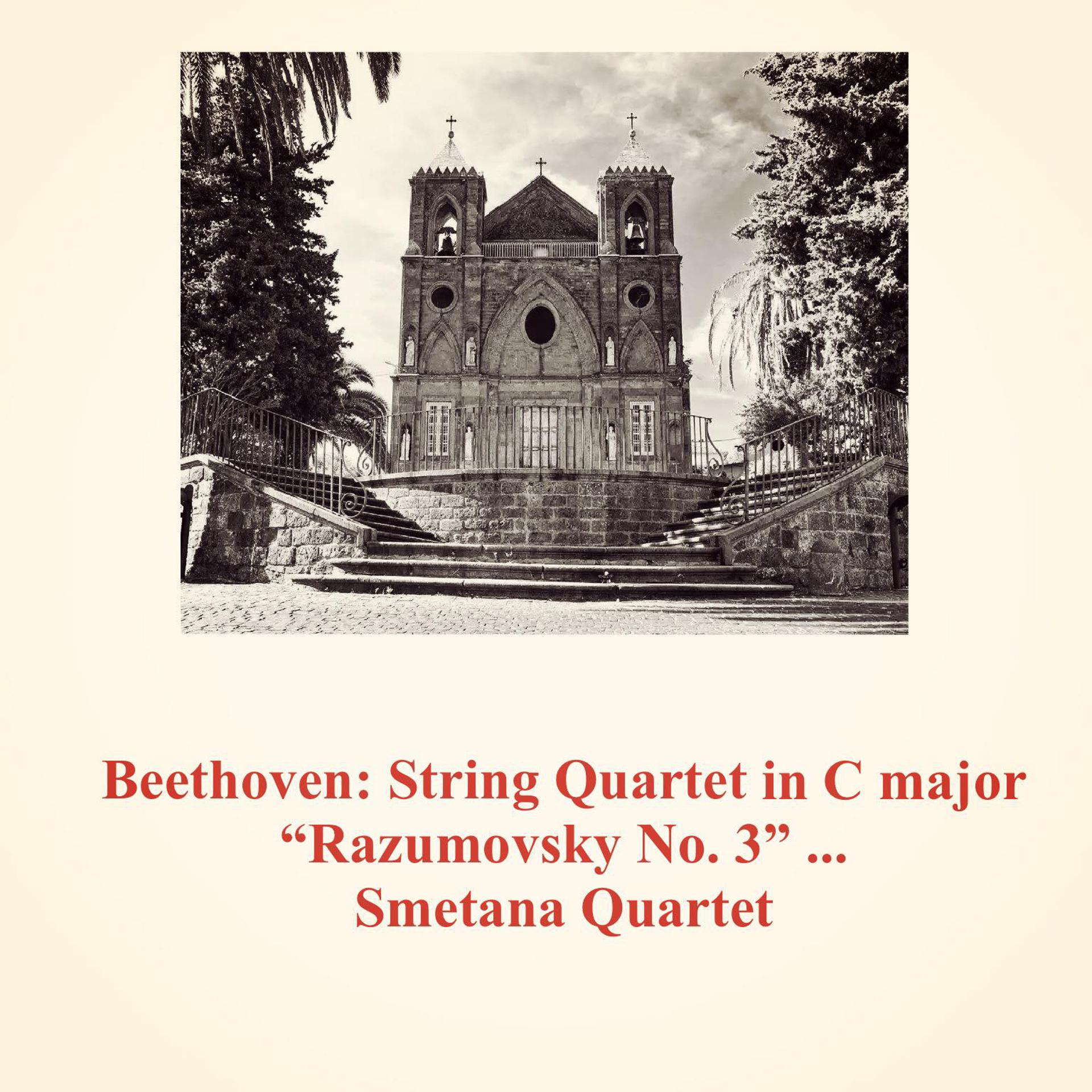 Постер альбома Beethoven: String Quartet in C Major "razumovsky No. 3" Op. 59 No. 3