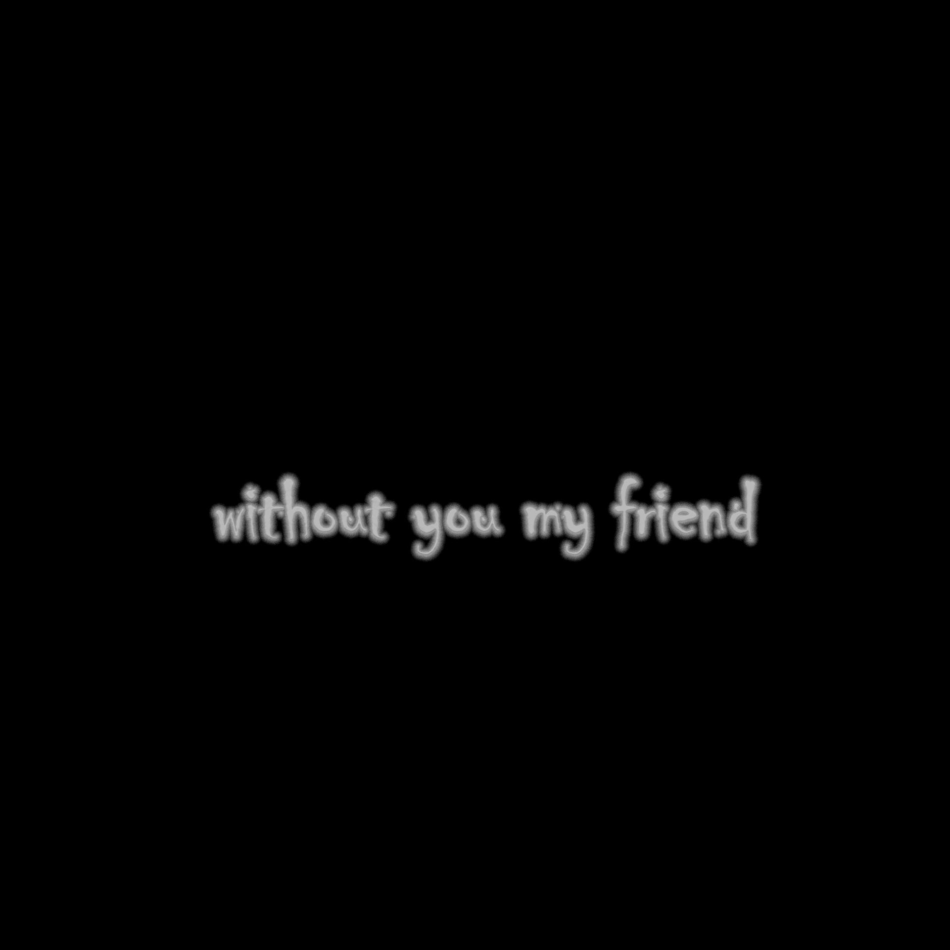 Постер альбома Without You My Friend