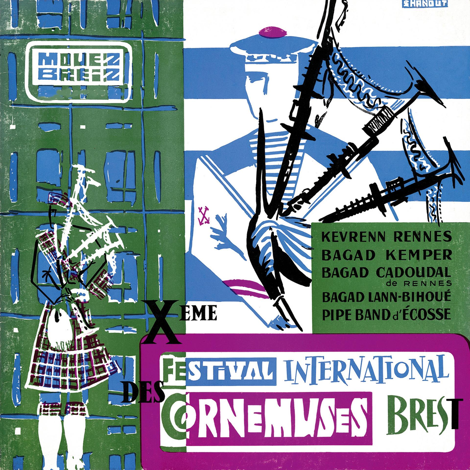 Постер альбома Xème festival international des cornemuses de Brest
