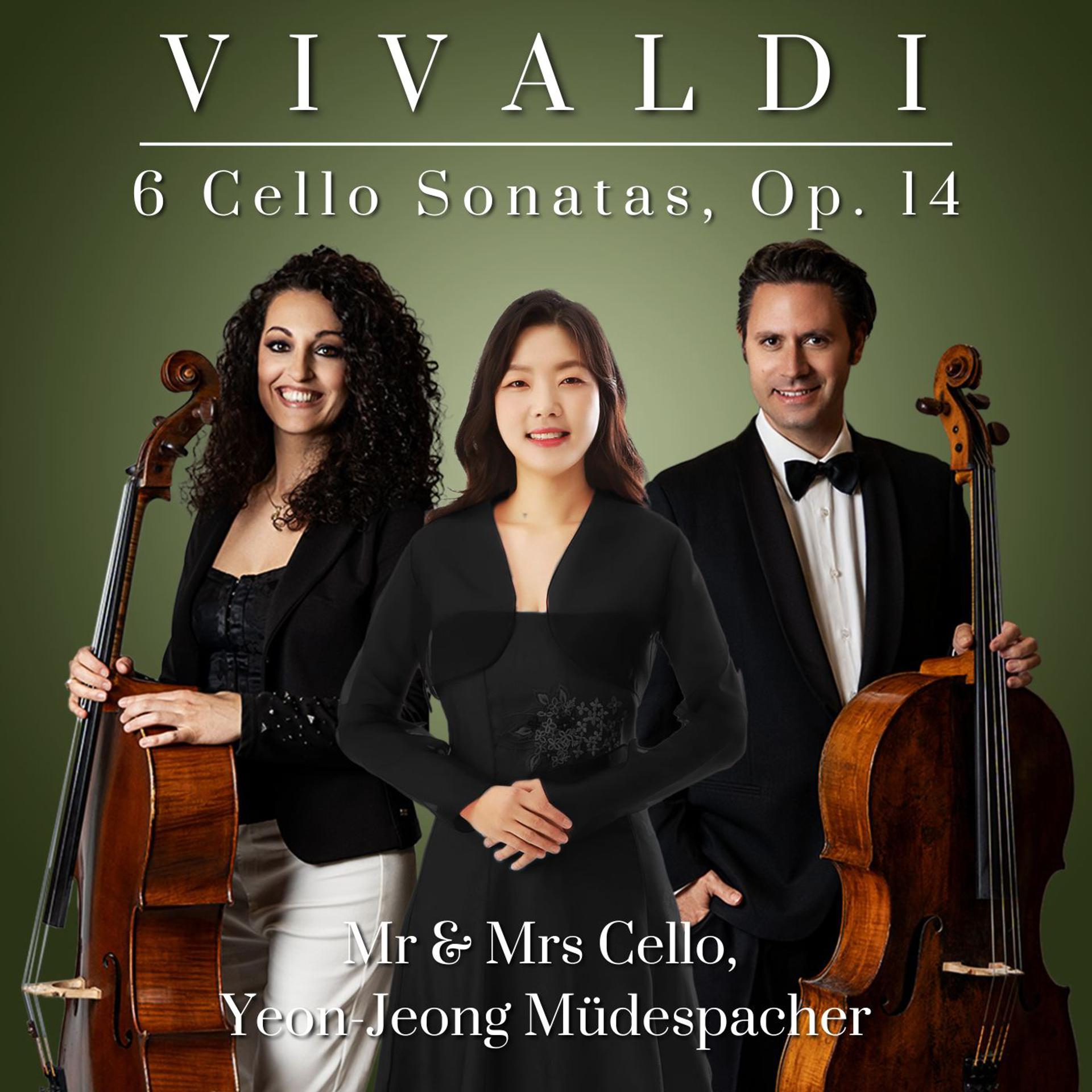 Постер альбома Vivaldi: 6 Cello Sonatas, Op. 14