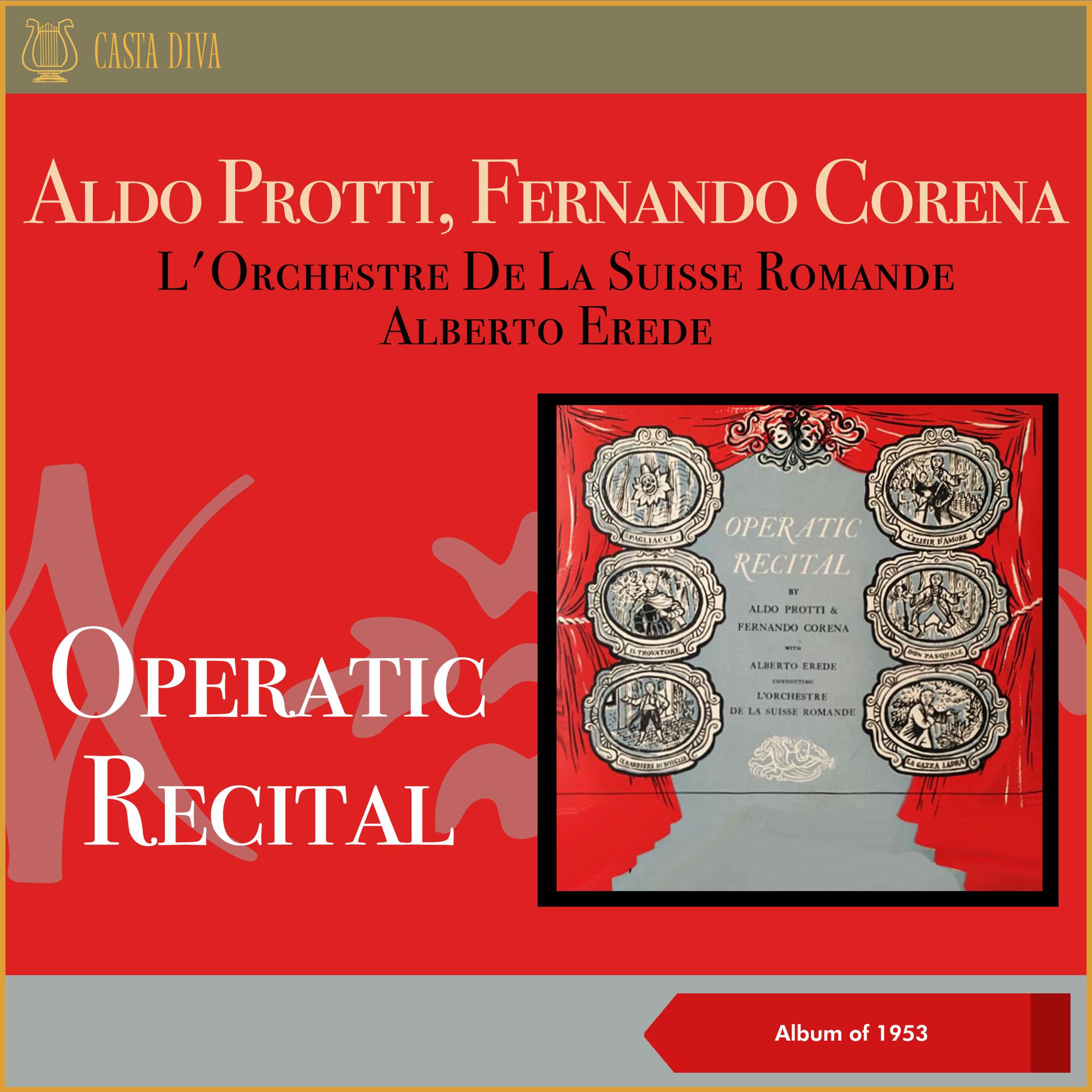 Постер альбома Aldo Protti - Fernando Corena: Operatic Recitals