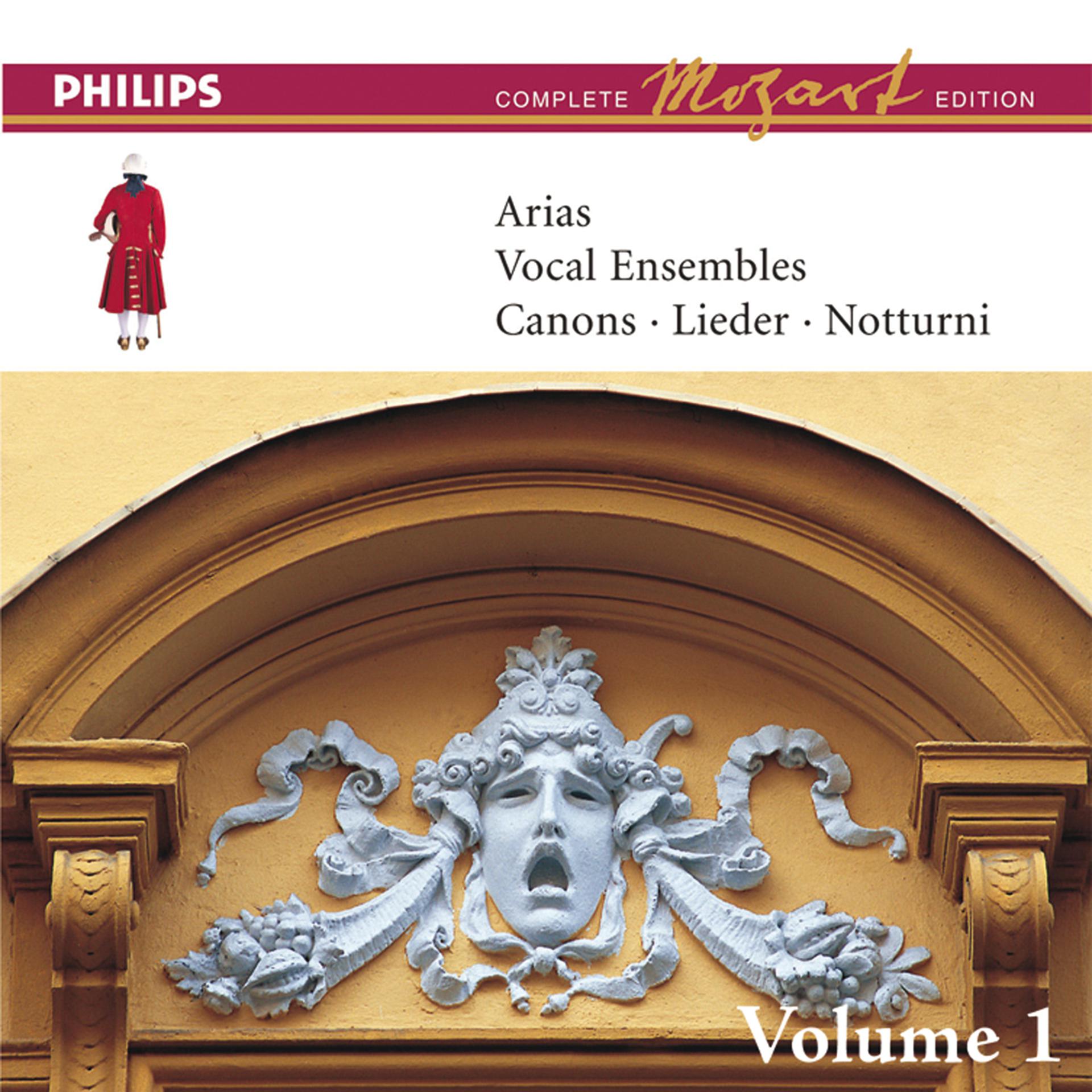 Постер альбома Mozart: Arias, Vocal Ensembles & Canons - Vol.1