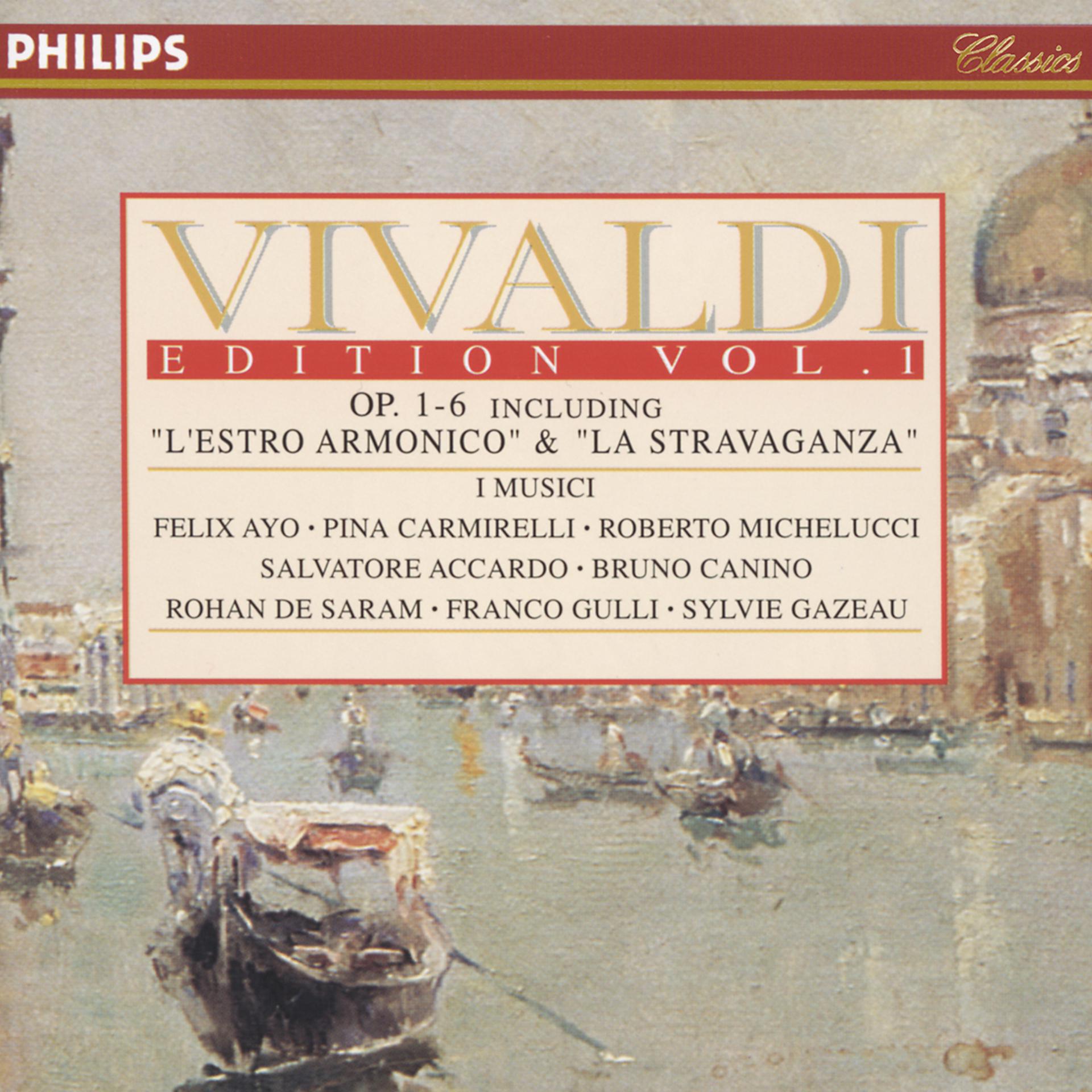 Постер альбома Vivaldi Edition Vol.1 - Op.1-6