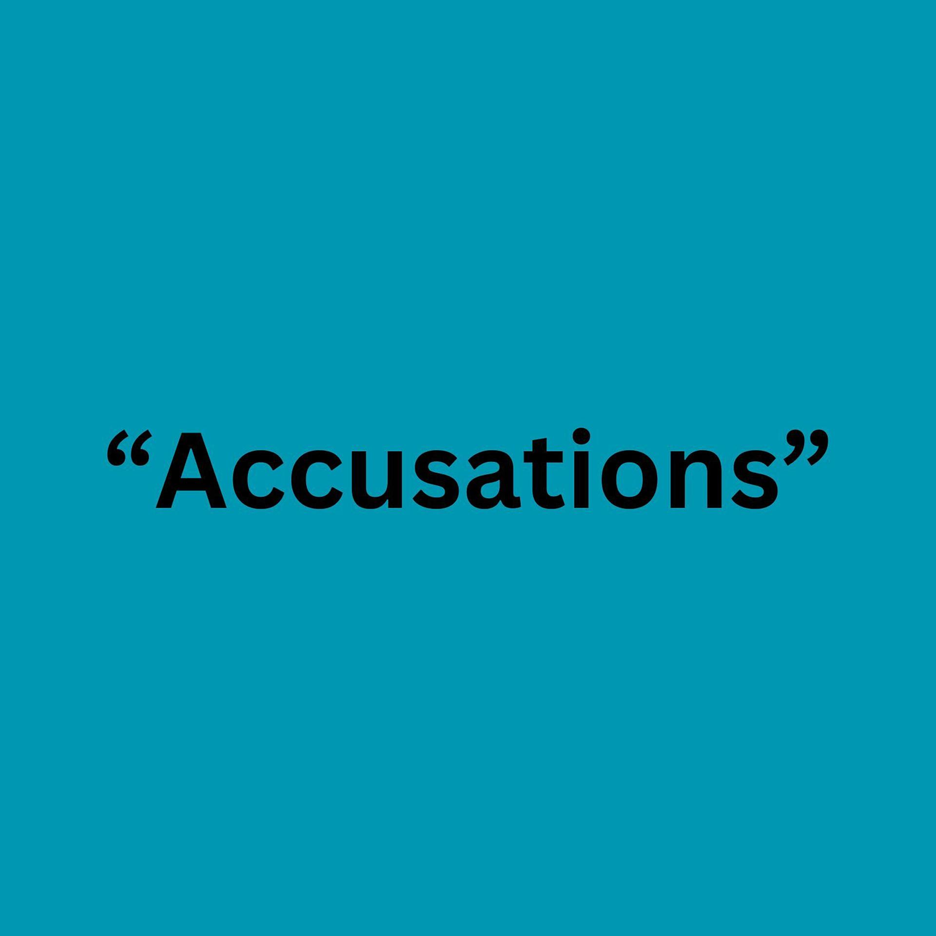 Постер альбома Accusations