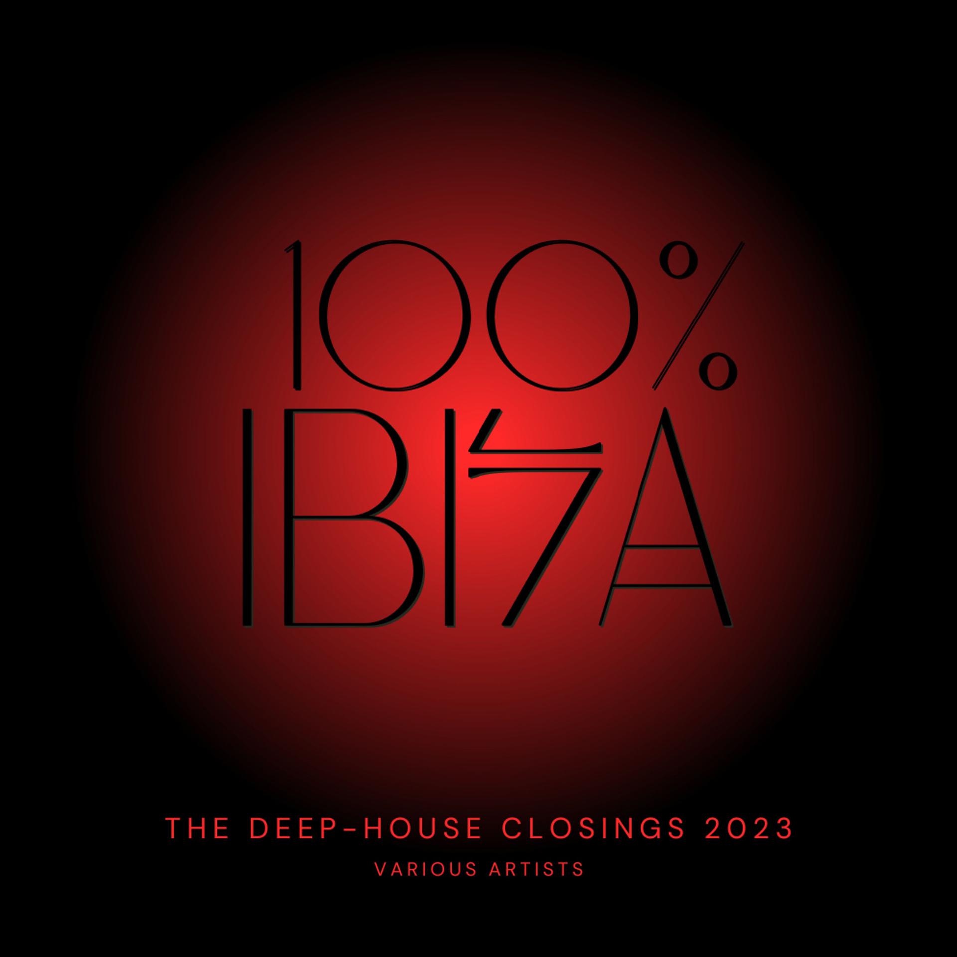 Постер альбома 100% Ibiza (The Deep-House Closings 2023)