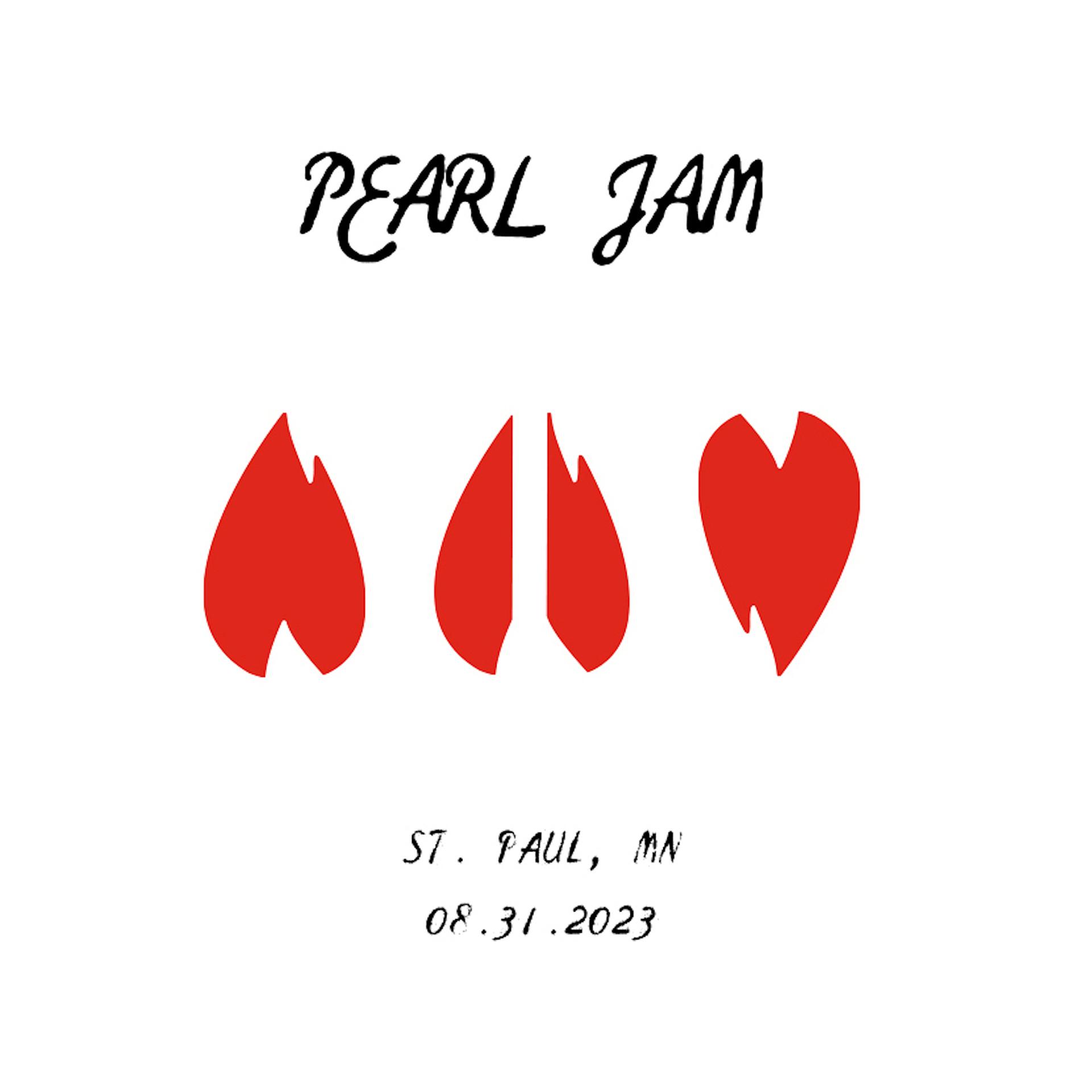 Постер альбома Black (Live in St Paul , 8/31/2023)