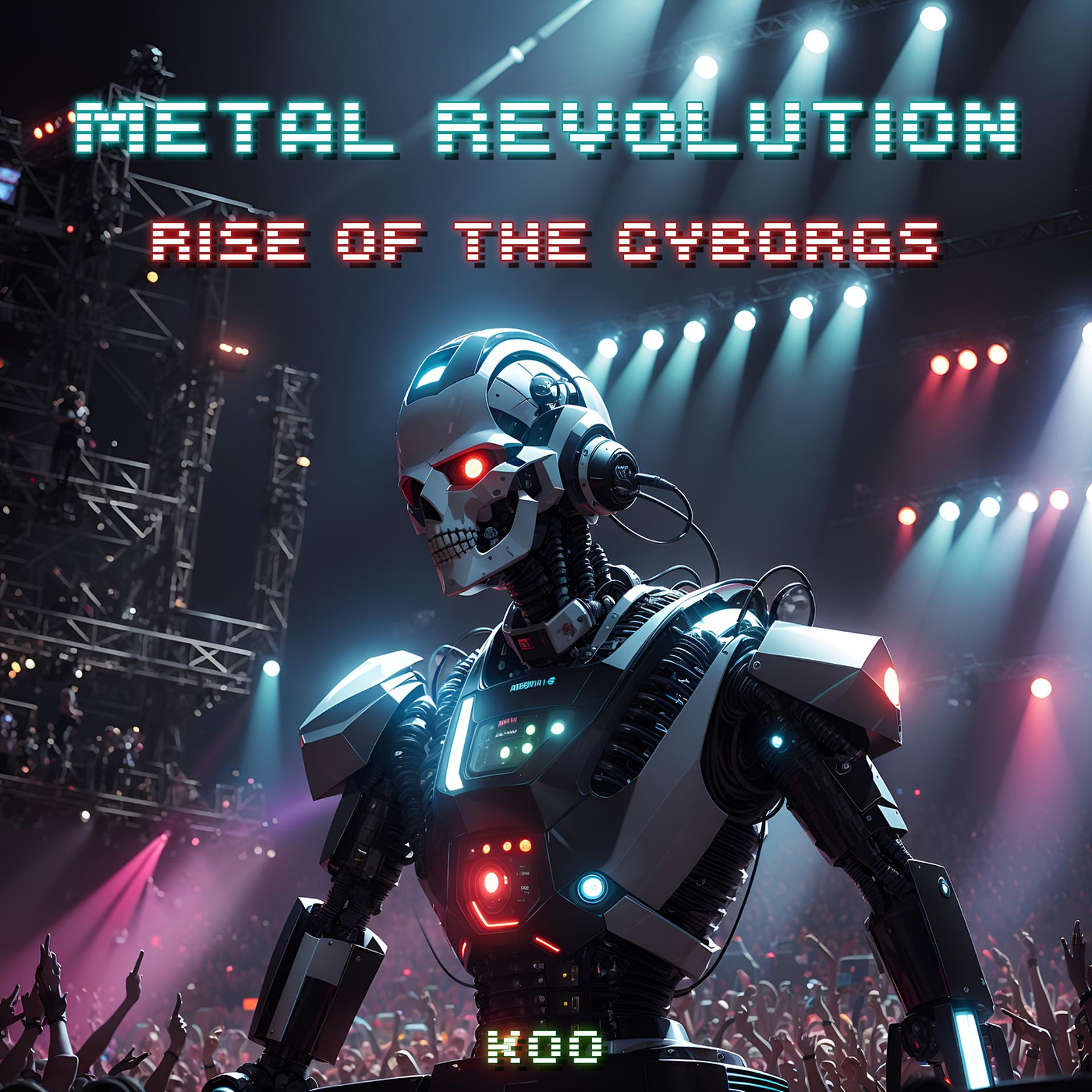 Постер альбома Metal Revolution: Rise of the Cyborgs